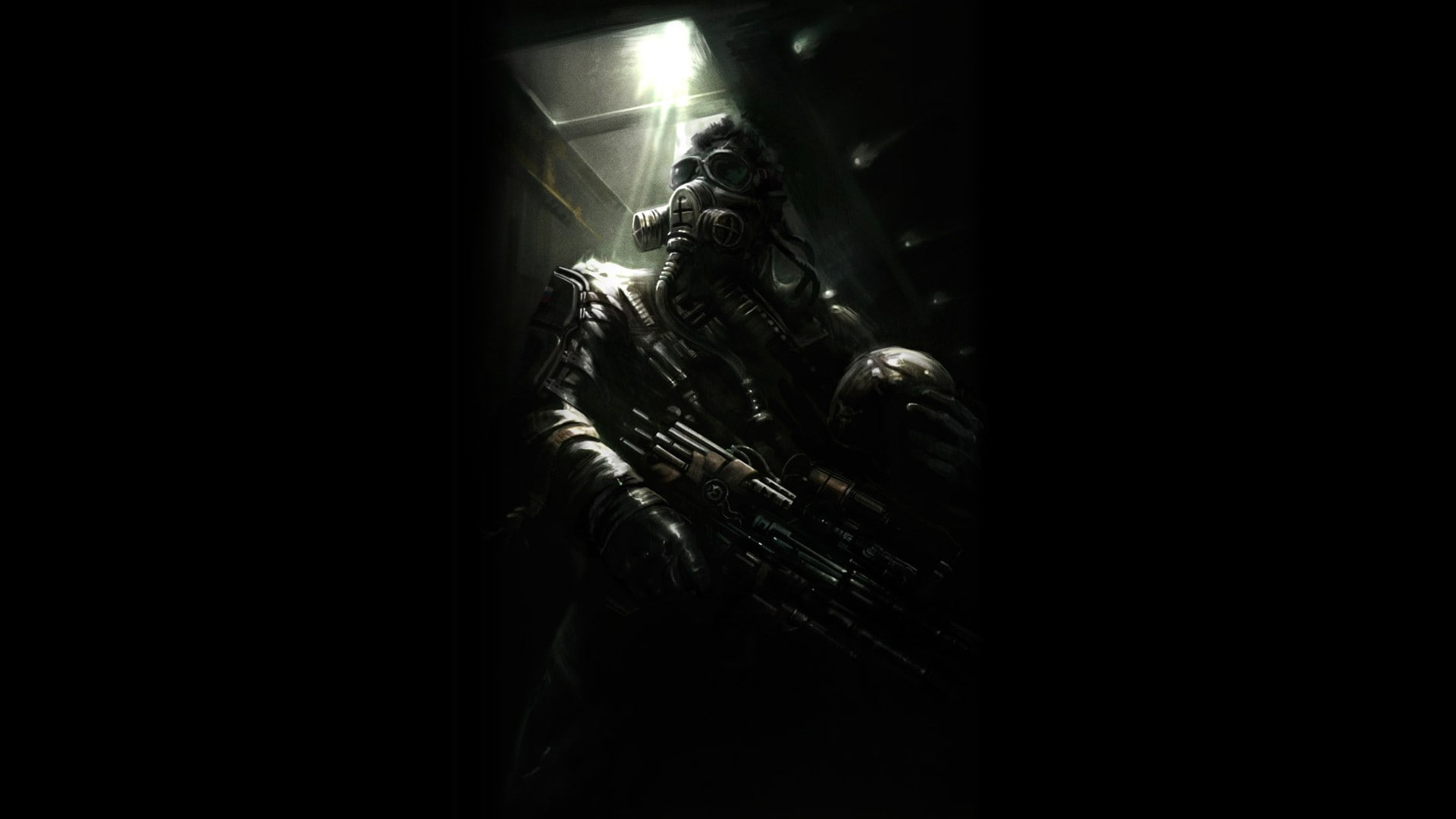 4A Games, Metro: Last Light, Beech, metro 2033, gas mask, people, THQ, survivors, 1080P, metro, HD Wallpaper