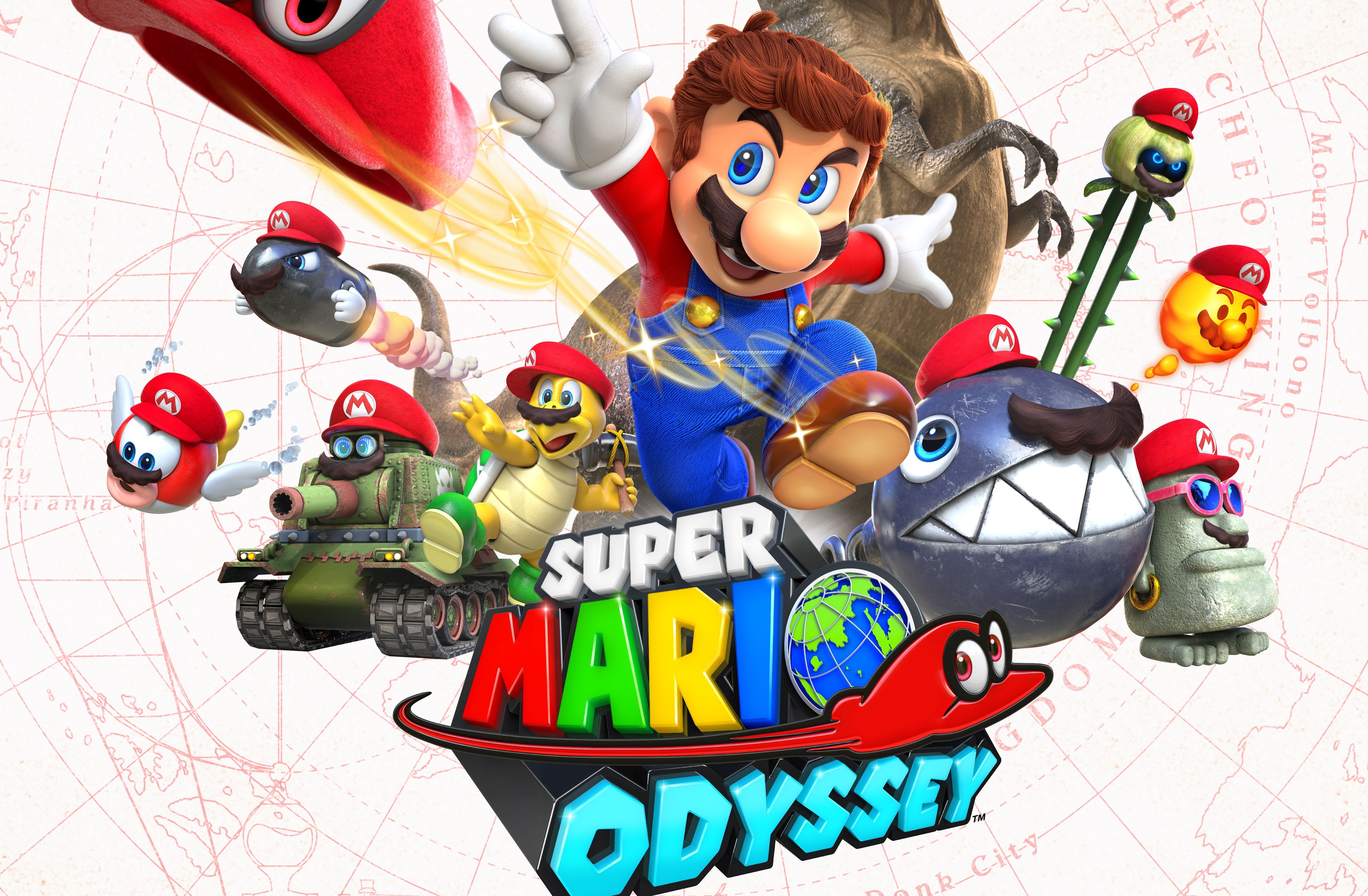 poster, E3 2017, Super Mario Odyssey, 5K, 5K, HD Wallpaper