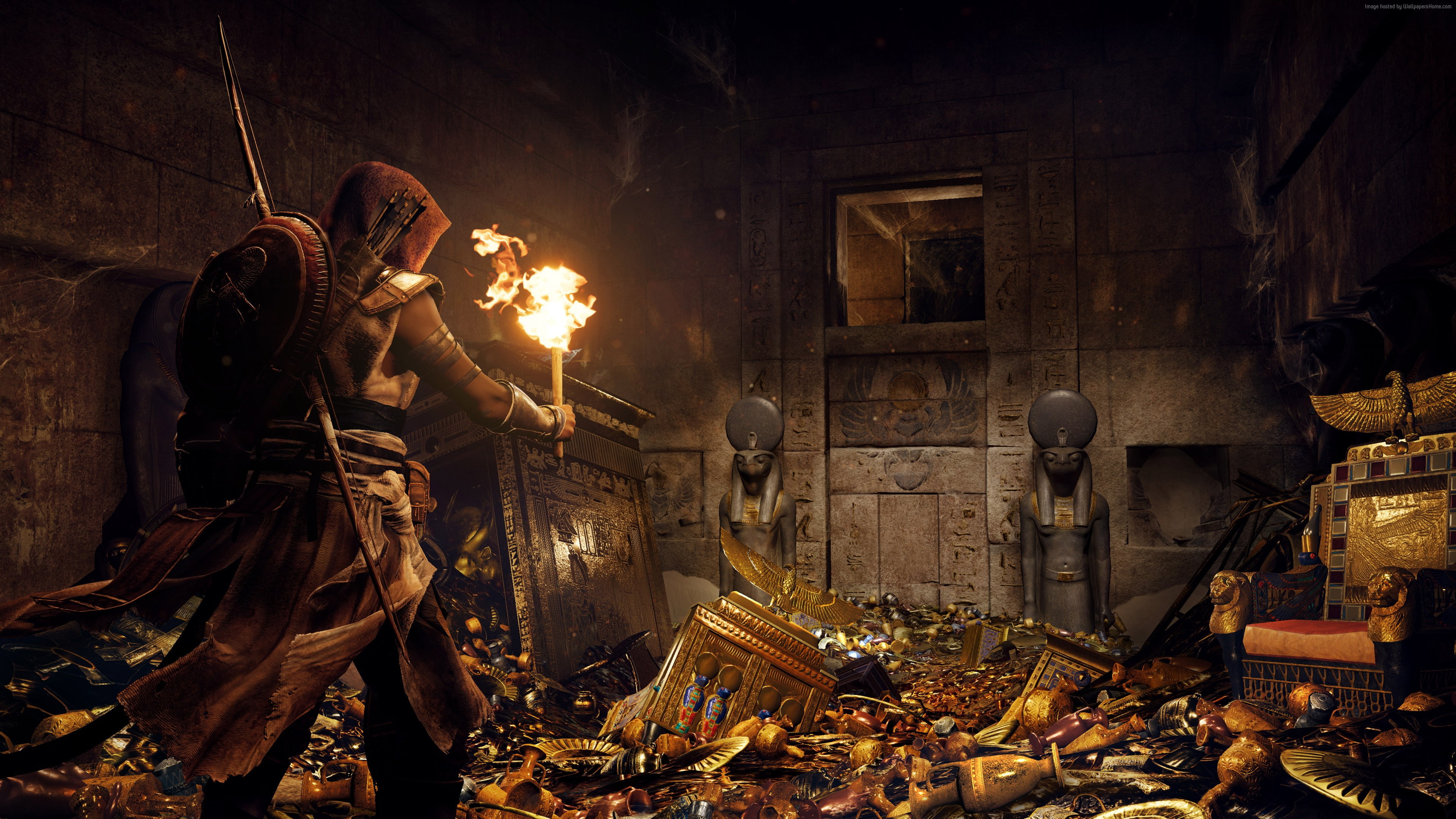 4k, Assassins Creed Origins, screenshot, 4K, E3 2017, HD Wallpaper