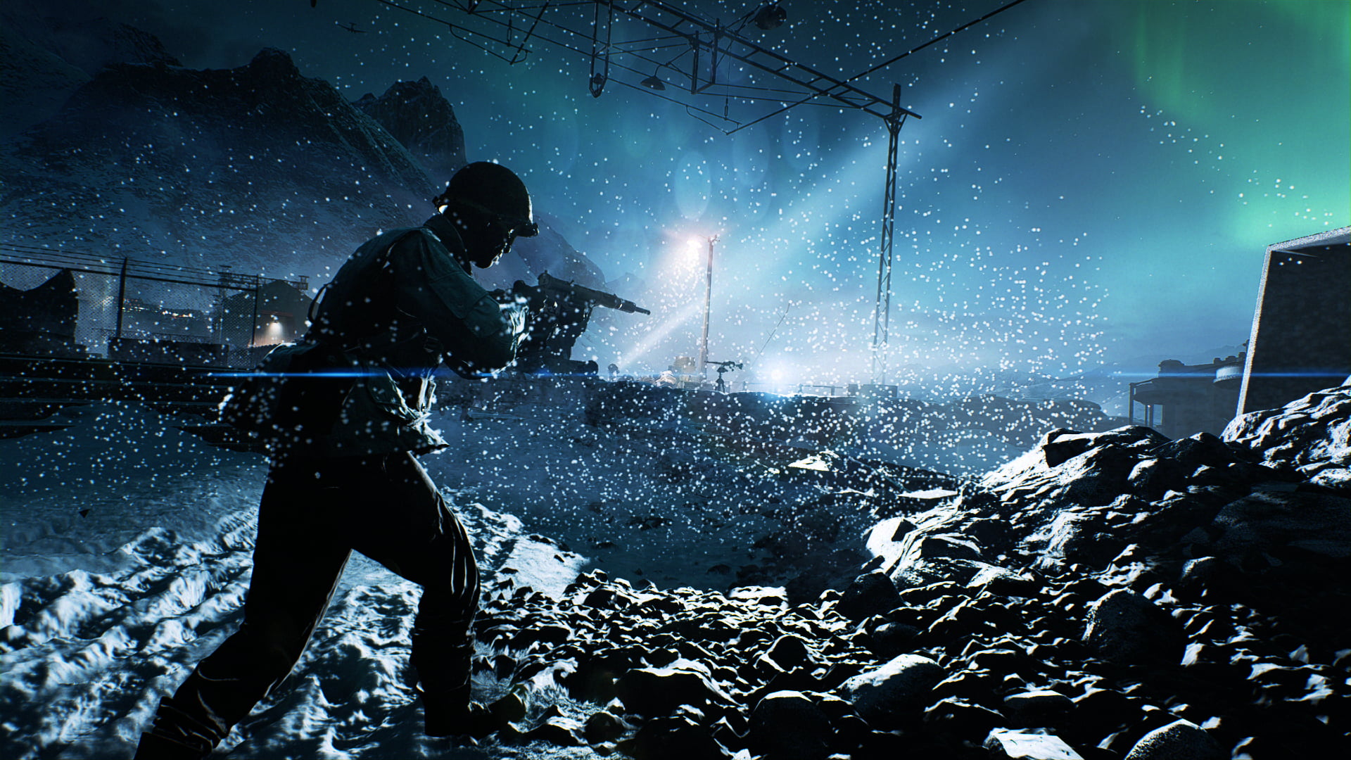Battlefield, snow, soldier, Battlefield V, RTX, 1080P, screen shot, HD Wallpaper