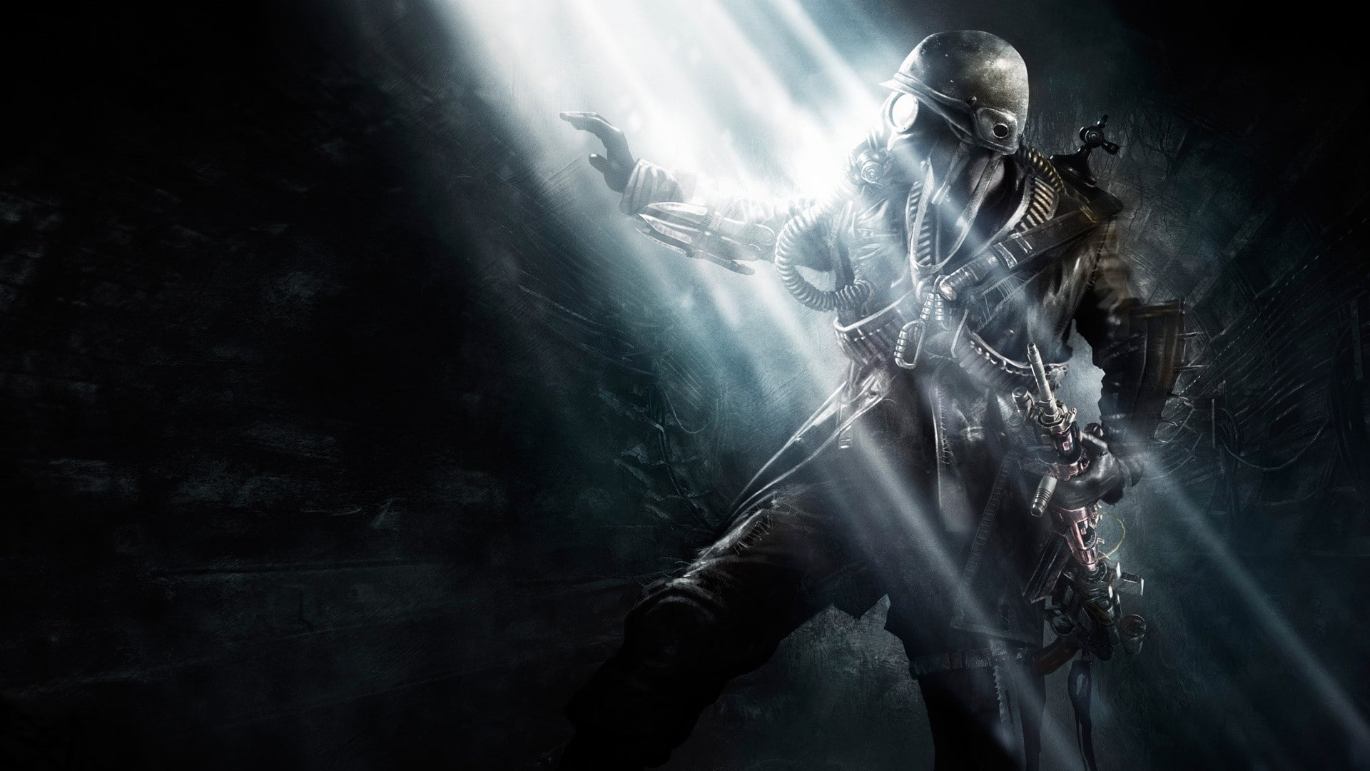 gas masks, 1080P, Metro: Last Light, video games, HD Wallpaper