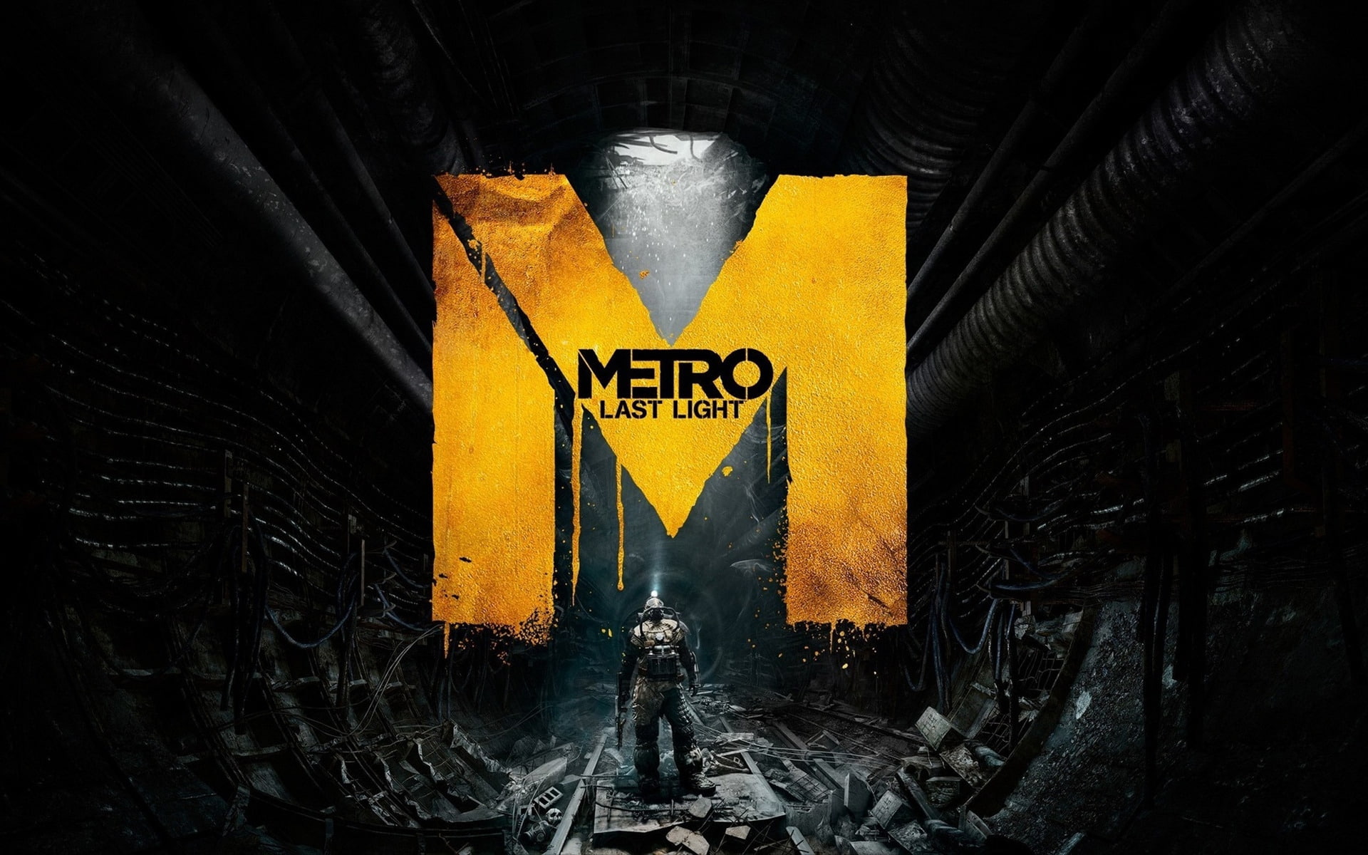 metro, poster, game, light, 1080P, mnetro, last, action, guns, underground, HD Wallpaper