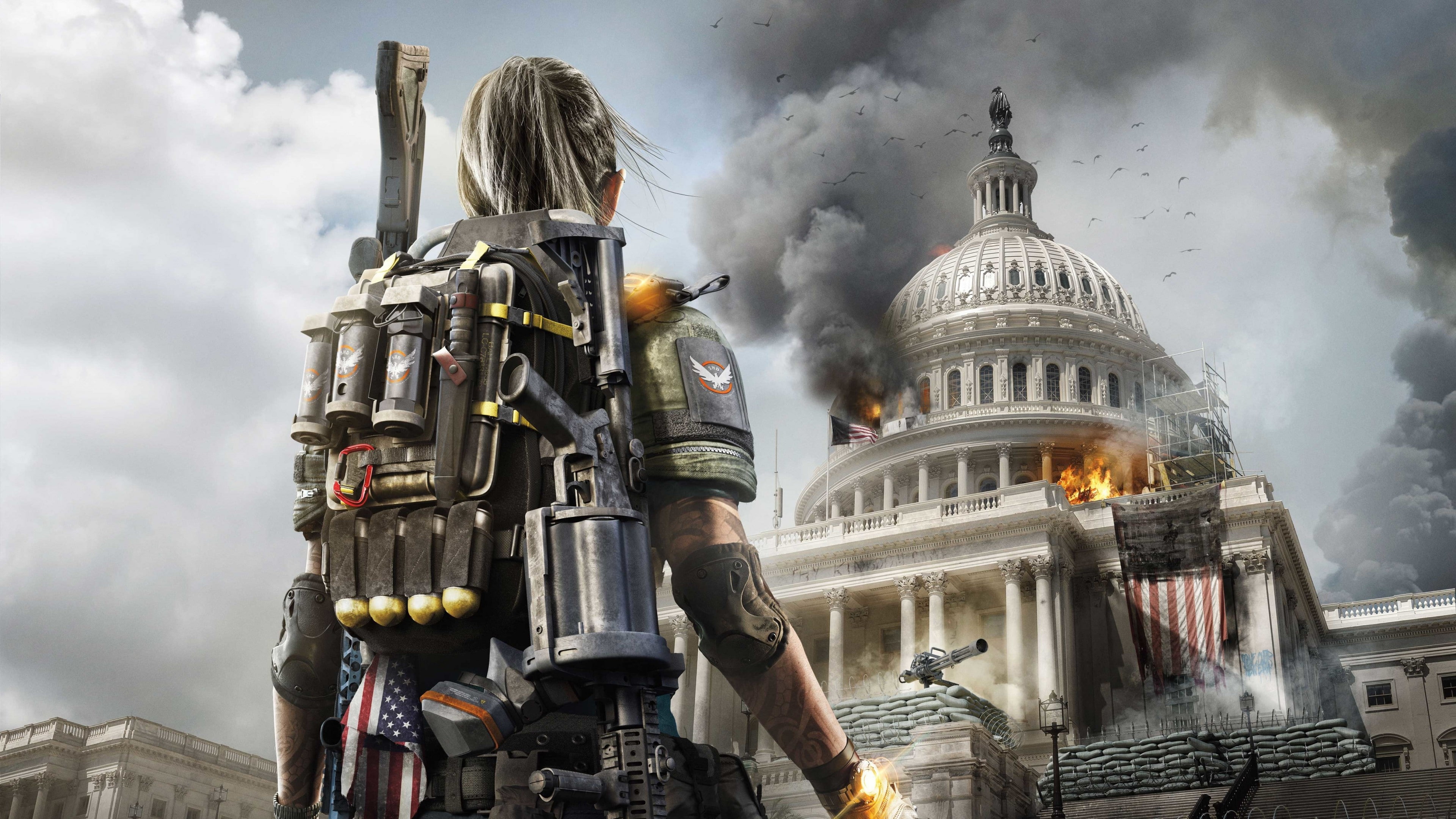 Tom Clancys The Division 2, 4K, 5K, Gamescom 2018, poster, HD Wallpaper