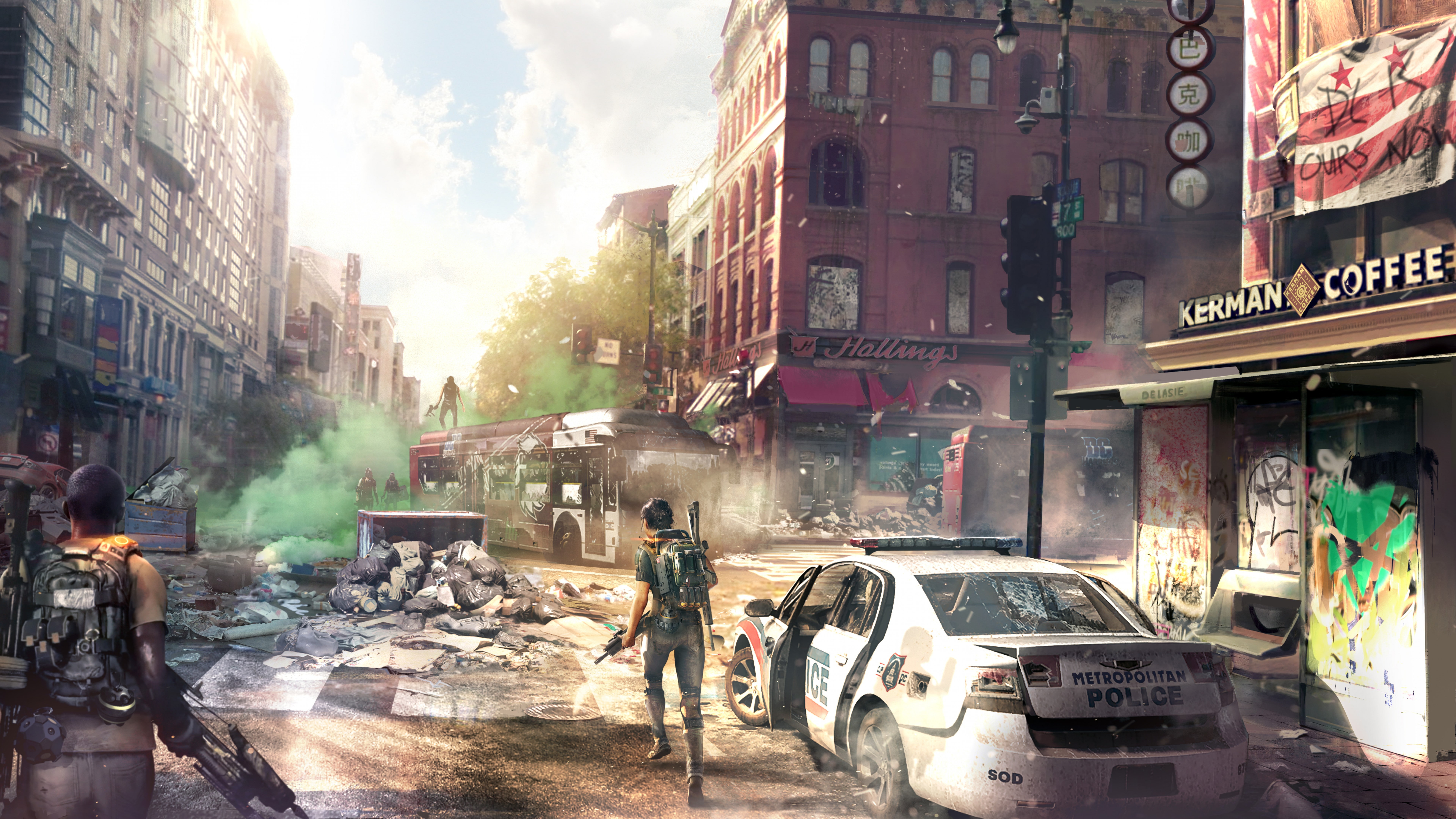 poster, 8K, Gamescom 2018, Tom Clancys The Division 2, 7K, HD Wallpaper