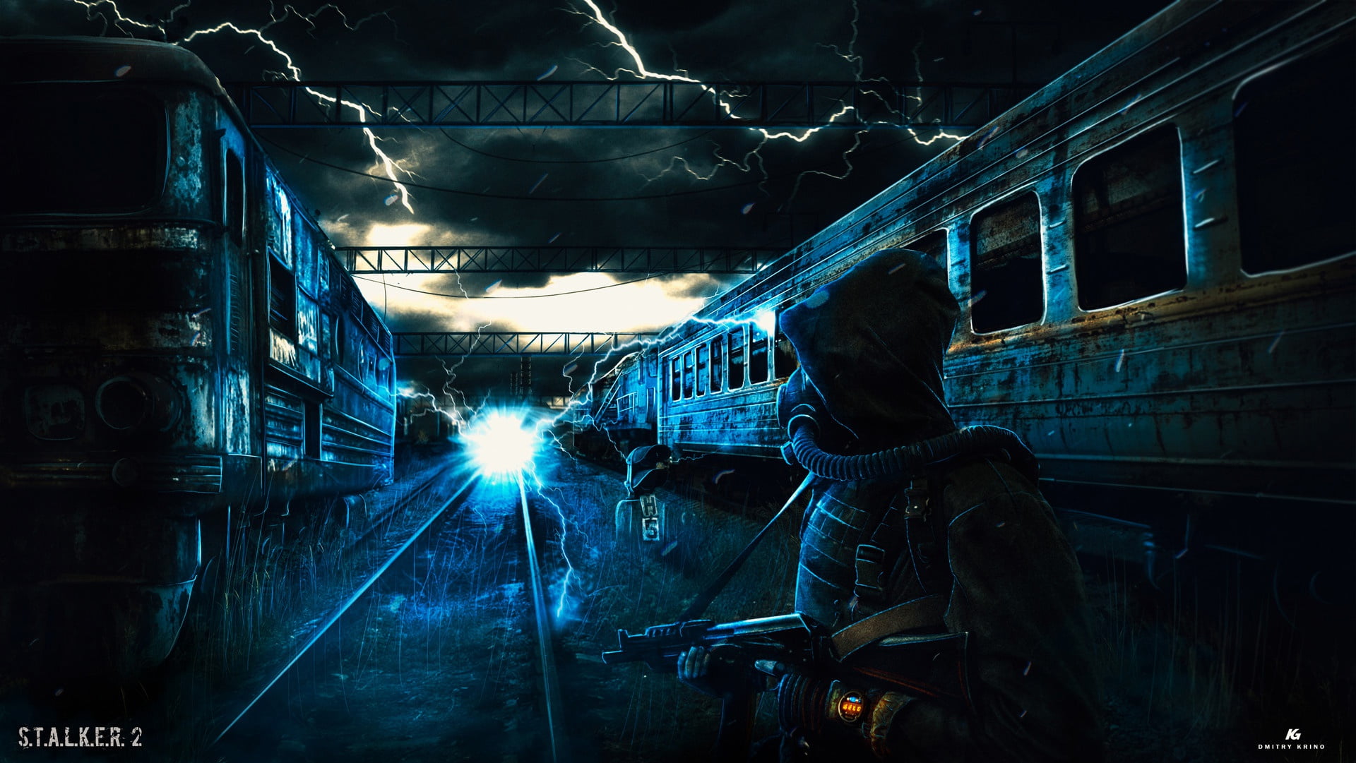 depot, 1080P, art, stalker, Dmitry Krino, STALKER 2, HD Wallpaper