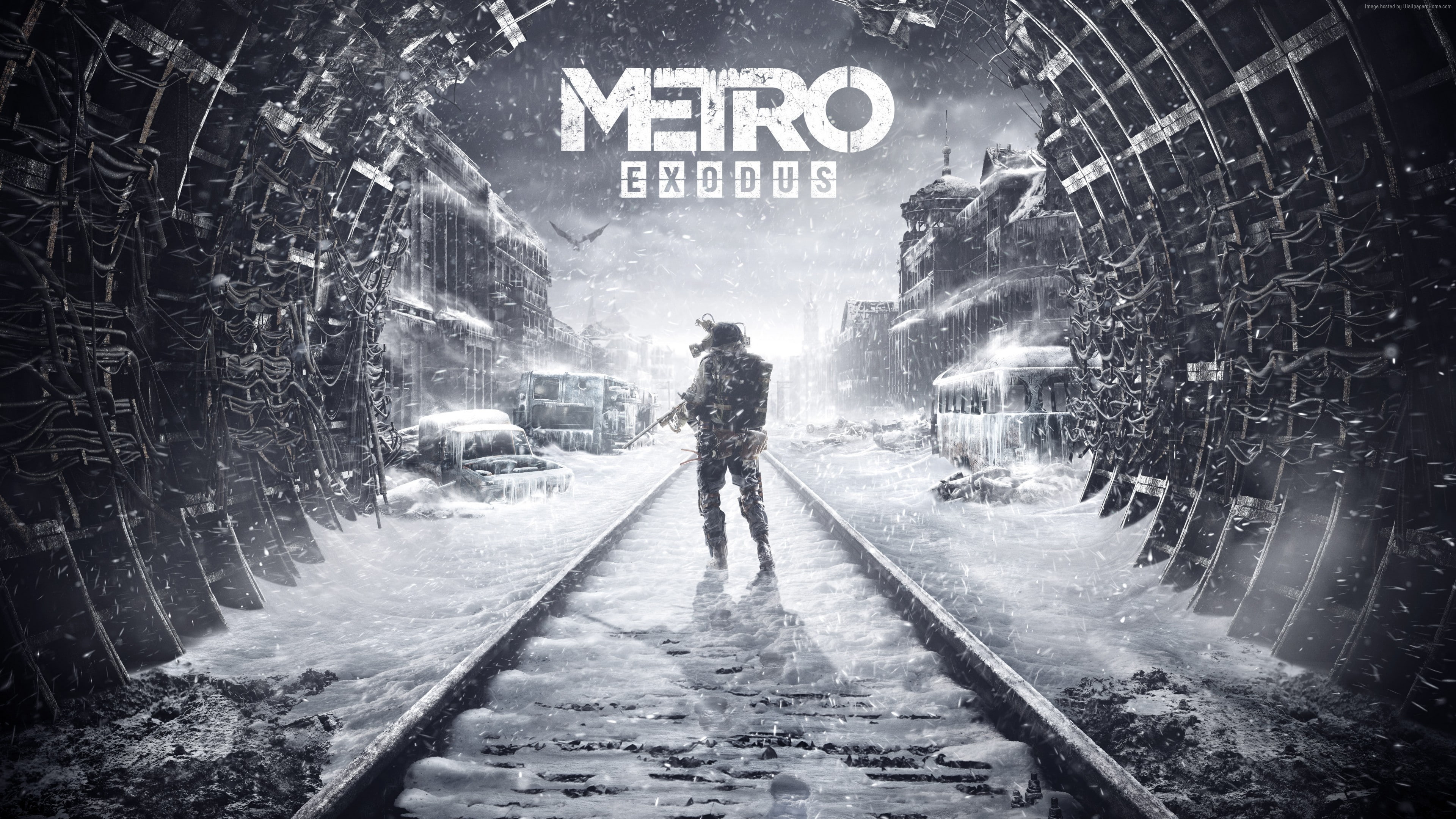 poster, exodus, 4K, metro, game, HD Wallpaper