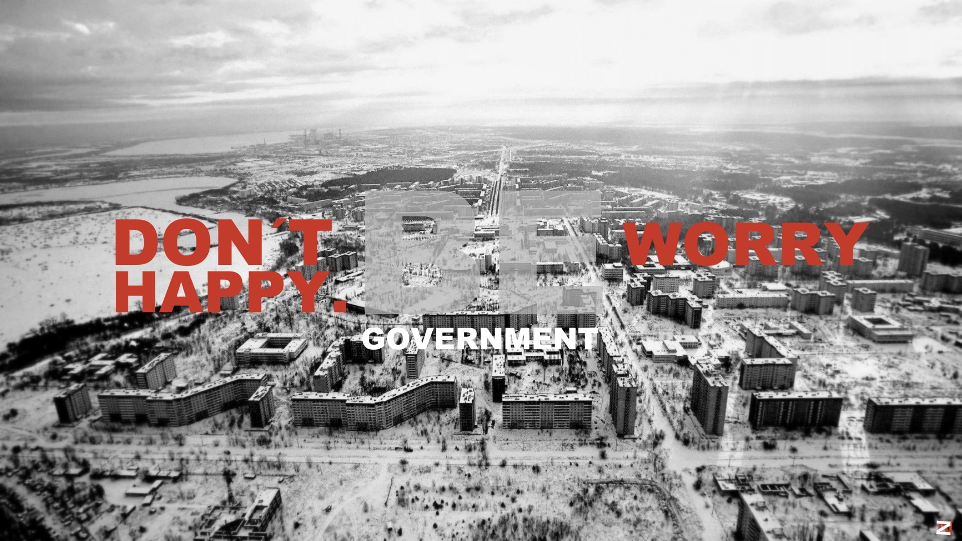 nuclear, 1080P, selective coloring, disaster, Pripyat, city, Ukraine, typography, text, HD Wallpaper