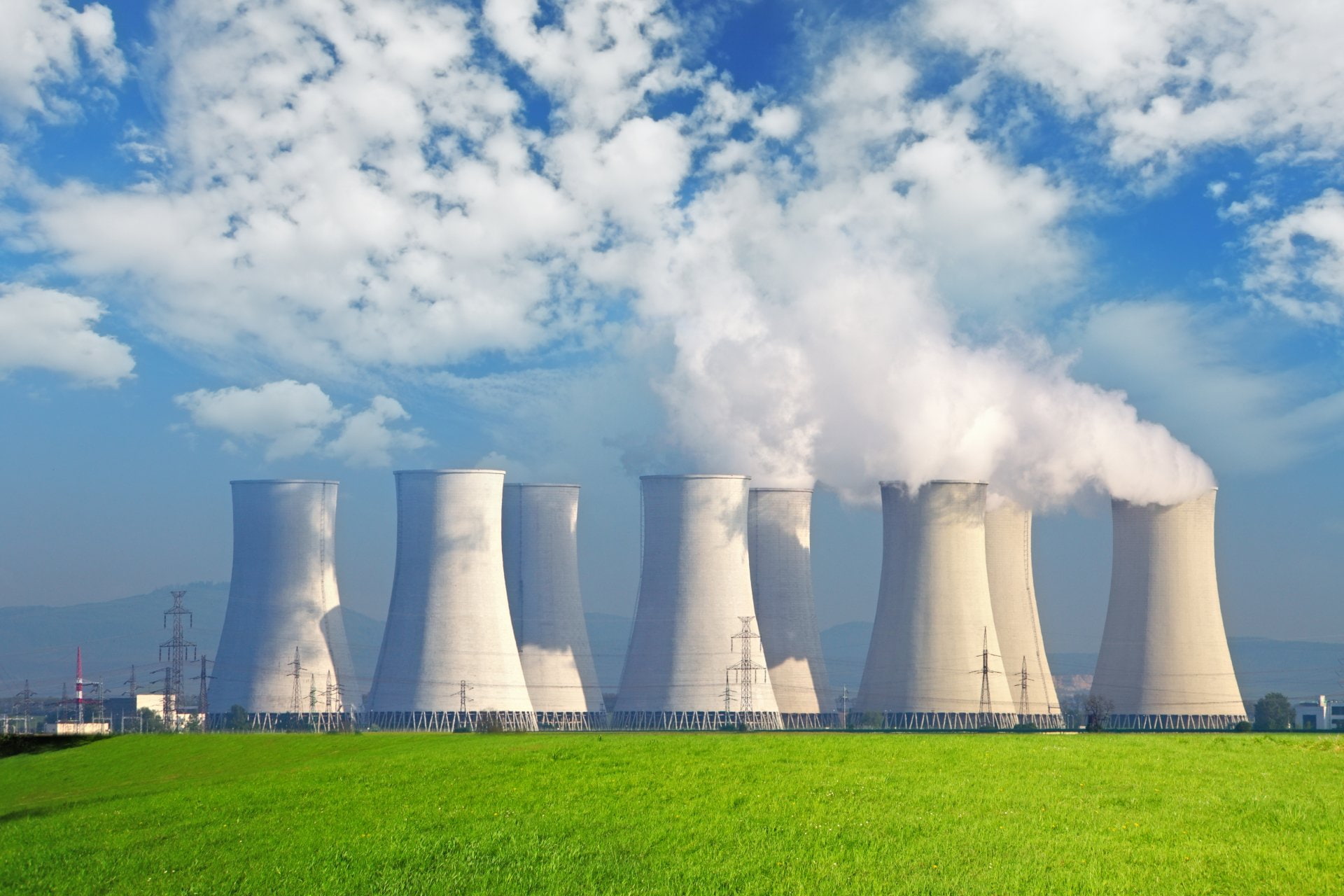 1080P, Building, Nuclear Power Plant, Man Made, Power Plant, HD Wallpaper