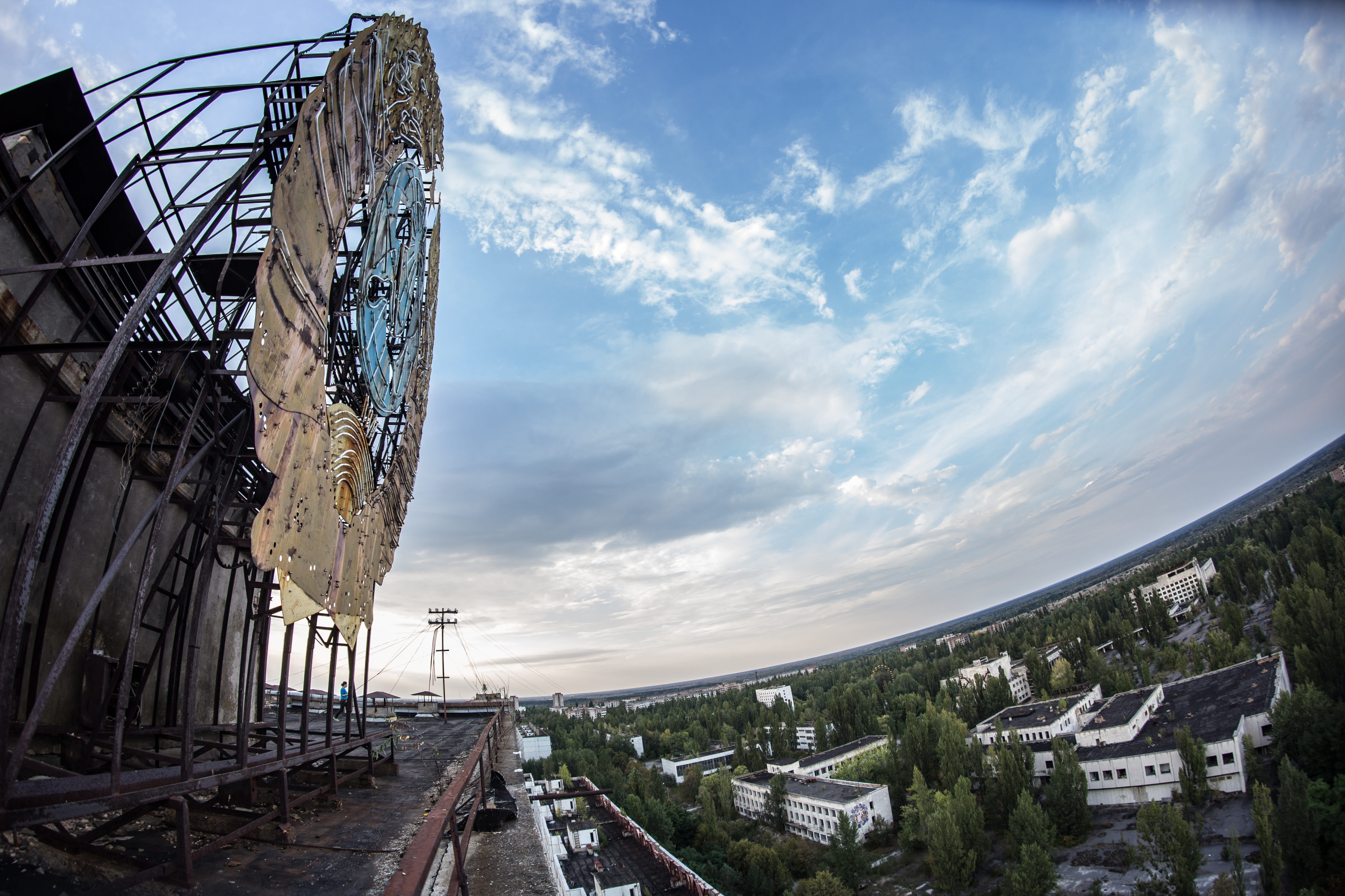 city, ghost town, lost place, no people, water, transportation, nature, sky, architecture, ukraine, cloud - sky, chernobyl, outdoors, built structure, metal, HD Wallpaper