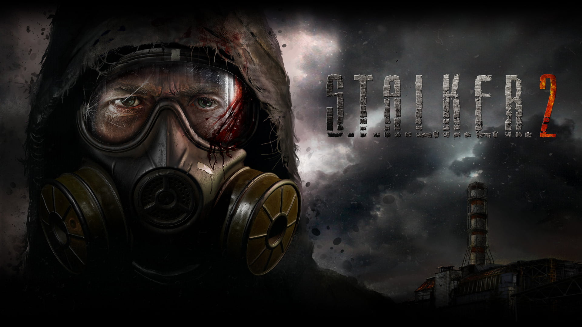 gas masks, forest, blood, S.T.A.L.K.E.R. 2, S.T.A.L.K.E.R., 1080P, Chernobyl, HD Wallpaper