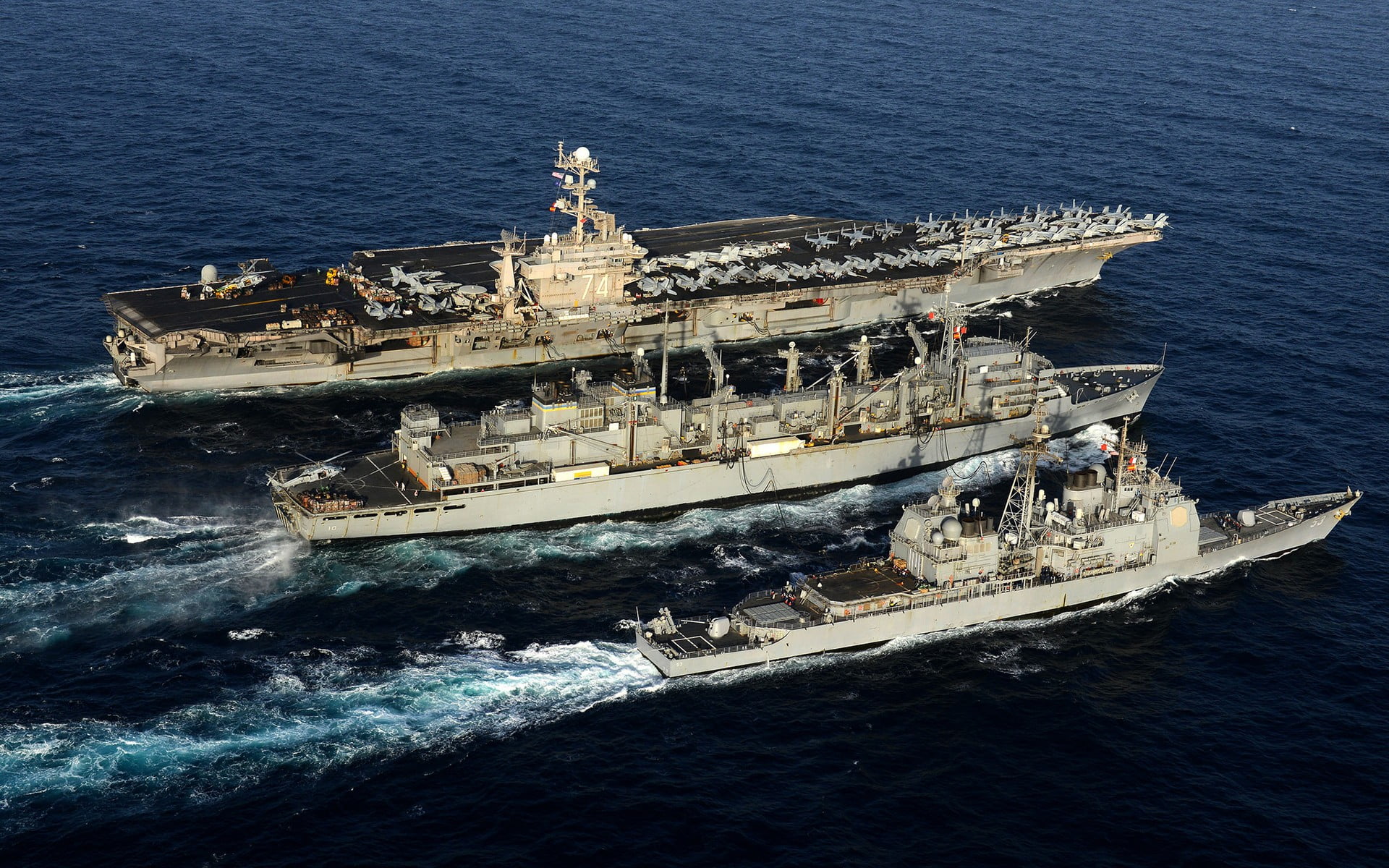 day, white, motion, building, depot ship, military, mode of transportation, navy, high angle view, nautical vessel, aircraft carrier, brown, on the move, HD Wallpaper