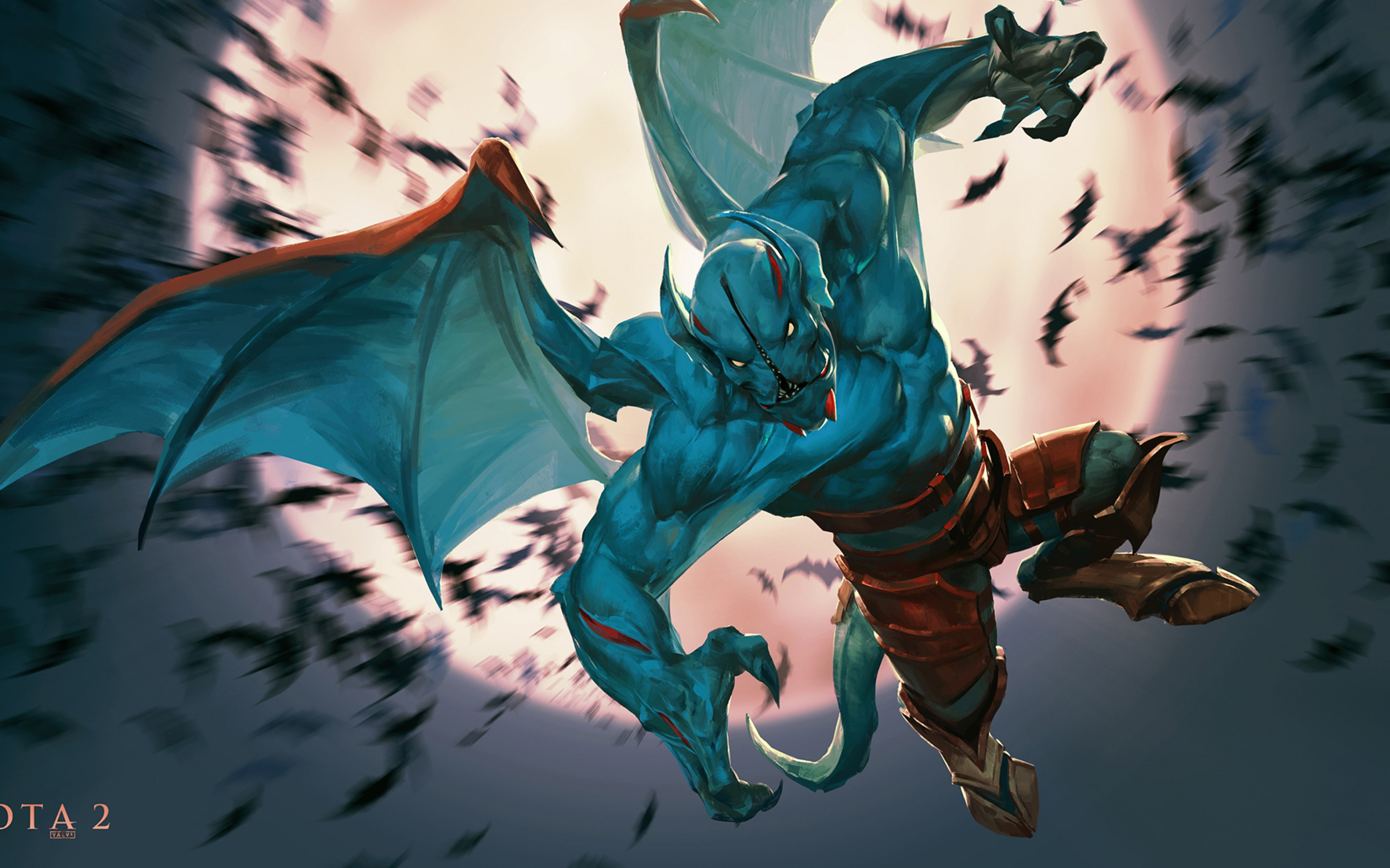 download 3840x2400 dota 2, 4K, dota 2, night stalker backgrounds, art, HD Wallpaper
