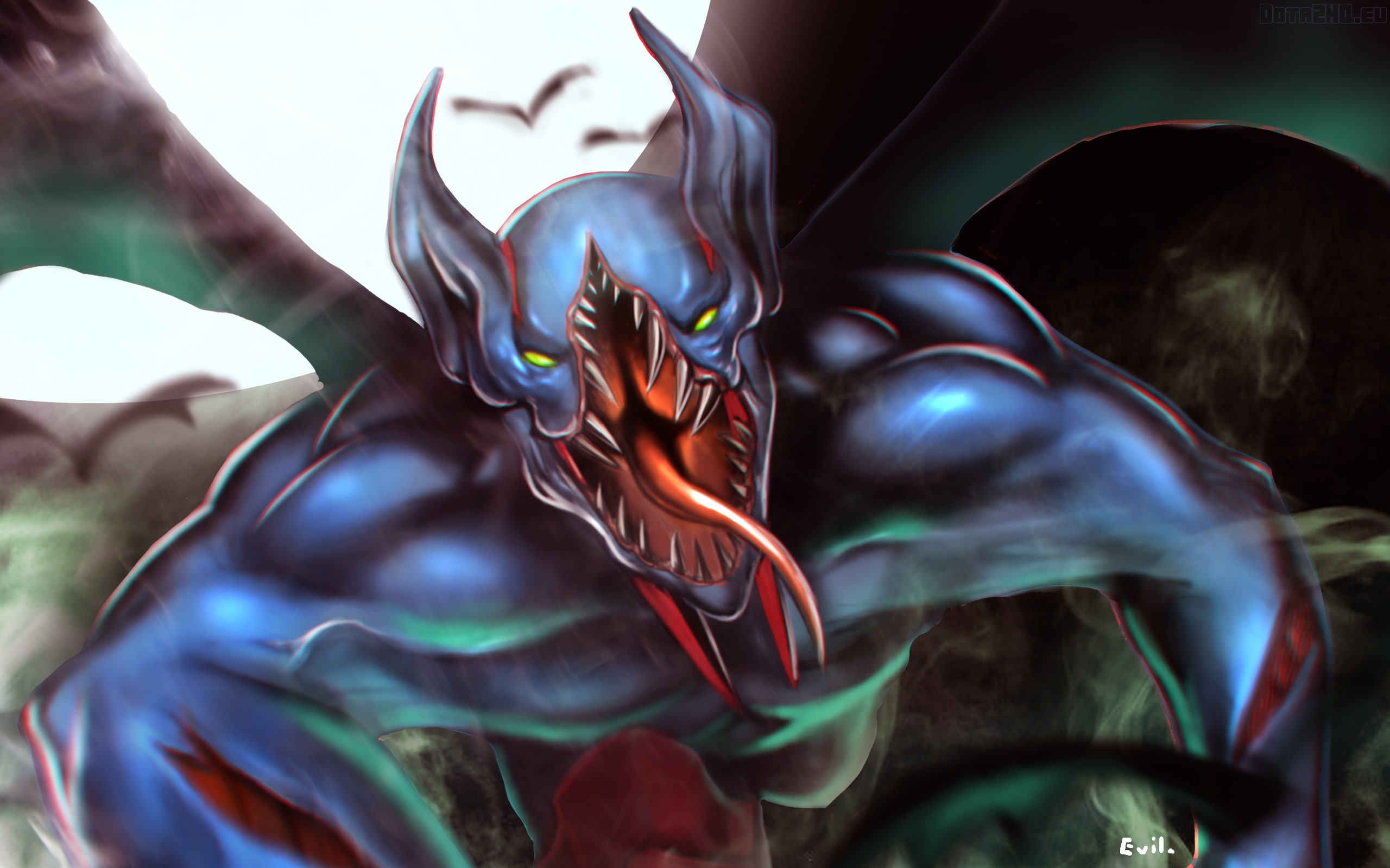 stalker, dota, night, 2K, balanar, HD Wallpaper