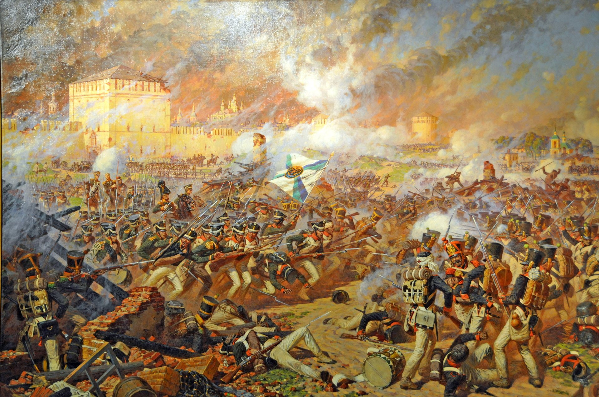 Artistic, 1080P, Military, Defence of Smolensk, HD Wallpaper