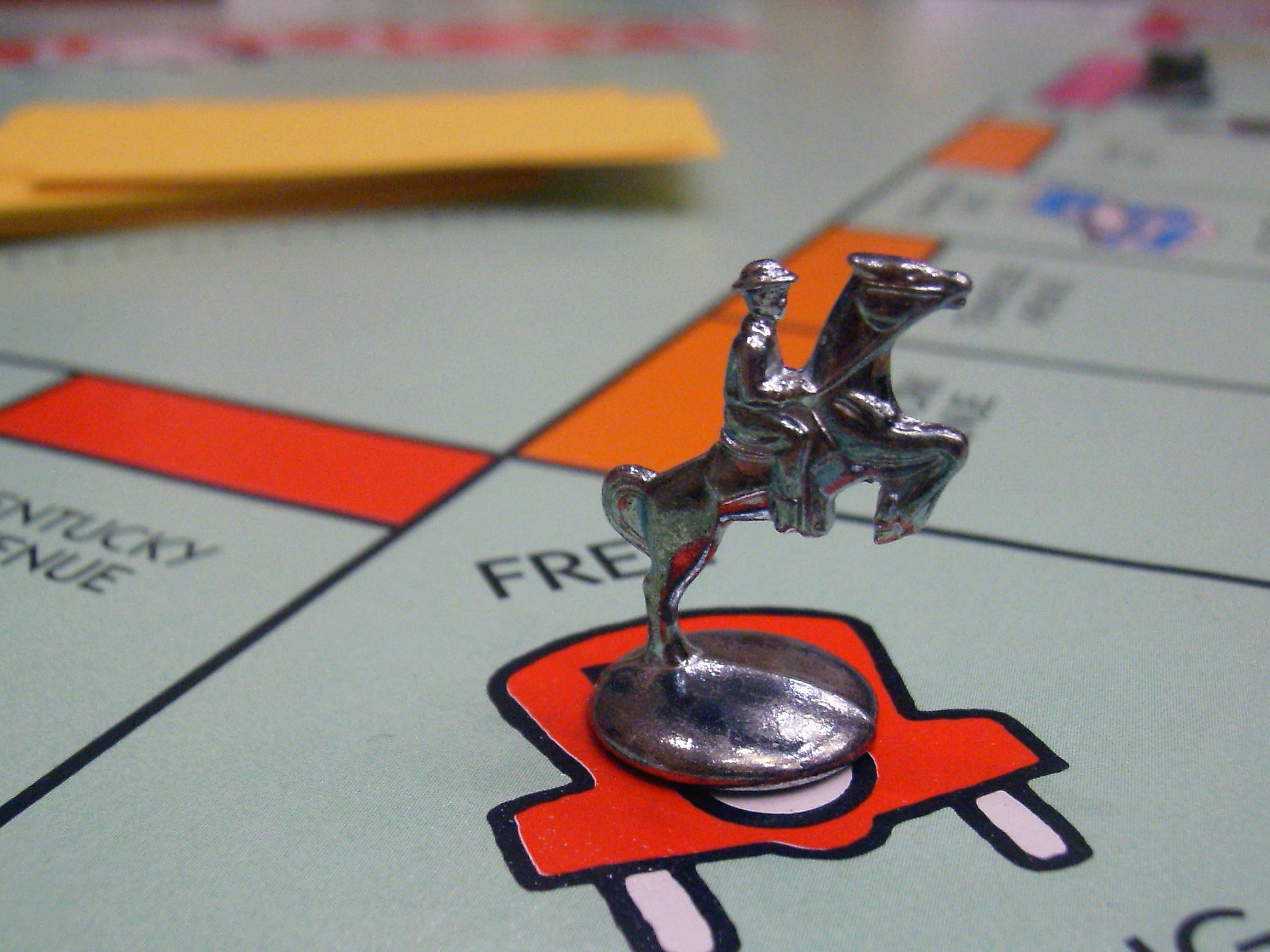 2K, play, board, western script, fun, close-up, high angle view, pattern, table, monopoly, still life, text, non-western script, no people, creativity, HD Wallpaper