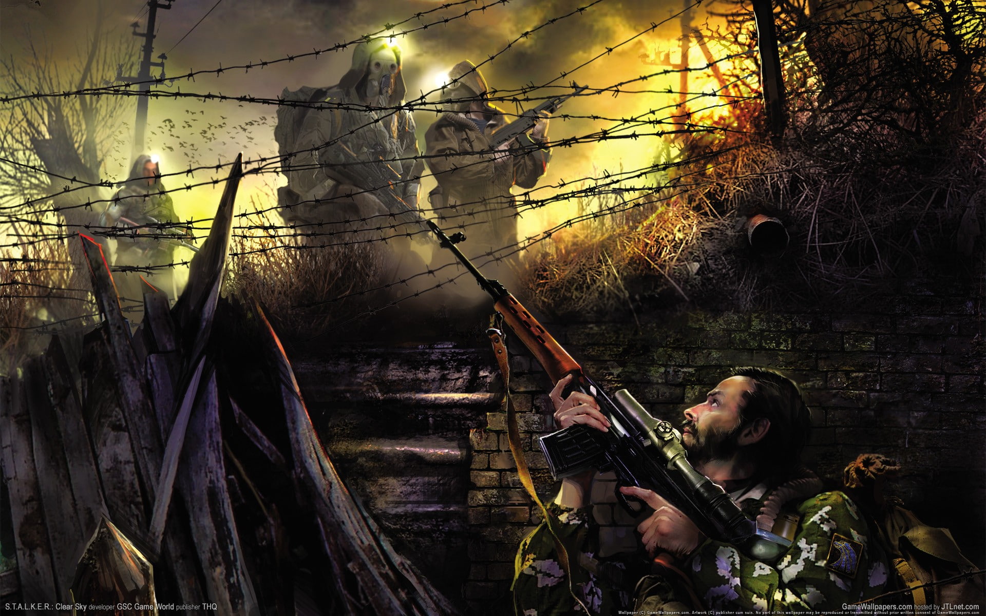 1080P, S.T.A.L.K.E.R.: Clear Sky, video games, S.T.A.L.K.E.R., HD Wallpaper