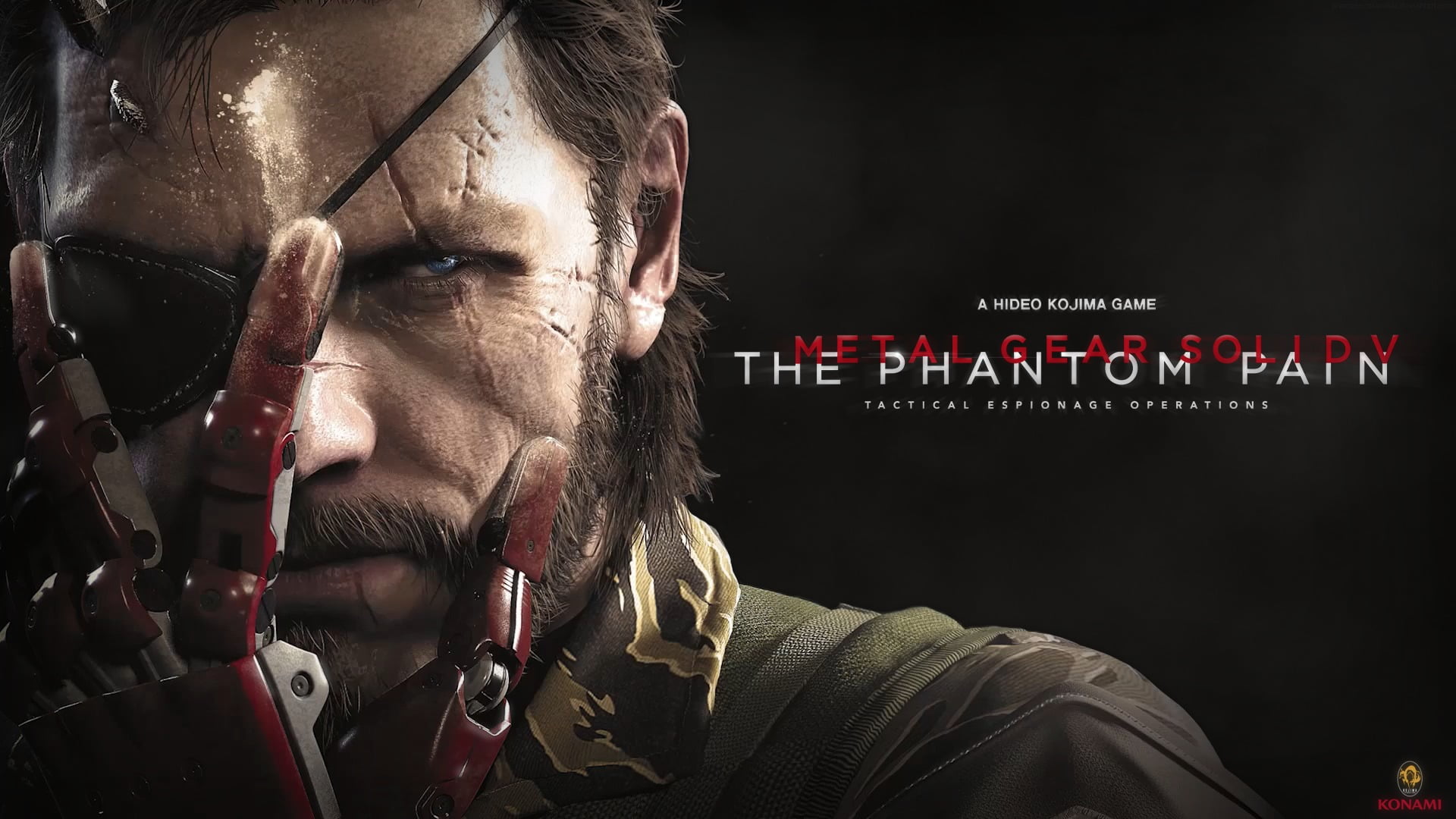 mgs, Hideo Kojima, mid adult, mature adult, headshot, male, close-up, mercenary, big boss, beard, mature men, phantom, soldiers, 1080P, Metal Gear Solid V: The Phantom Pain, HD Wallpaper