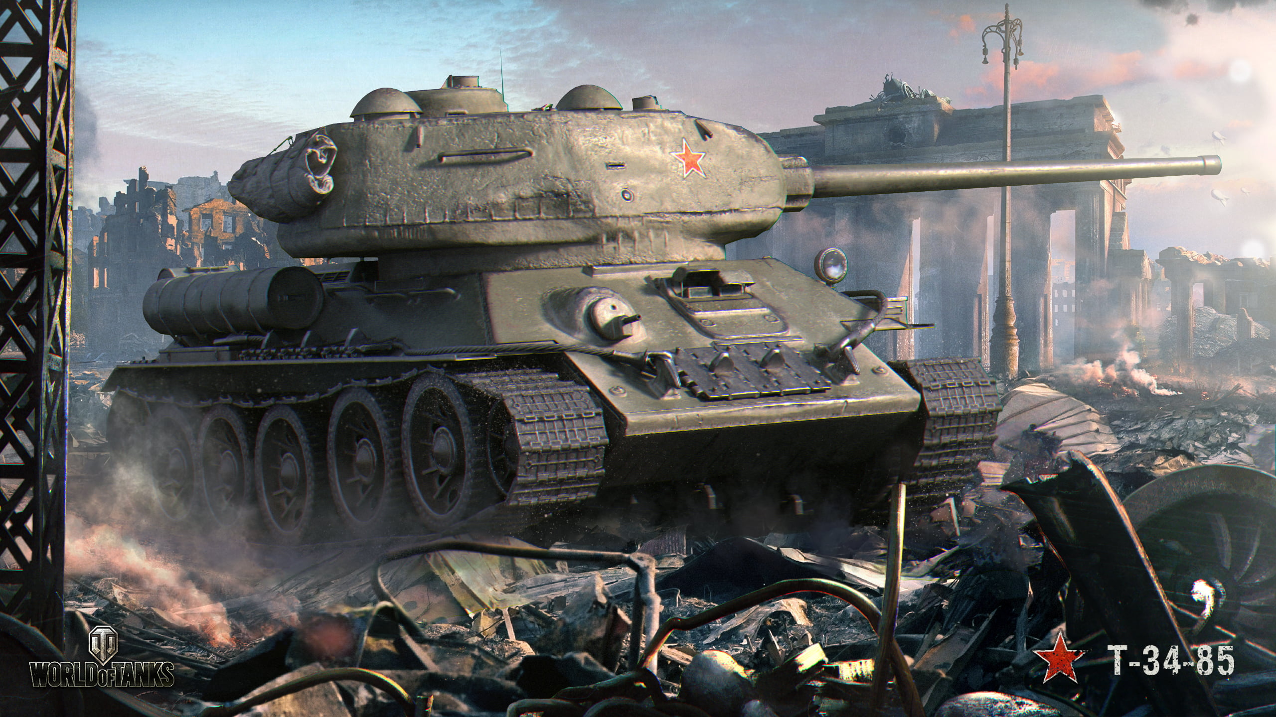 armed Forces, the city, land Vehicle, arch, 2K, weapon, history, technology, army, sky, steel, World of Tanks, day, war, military, nature, battle, HD Wallpaper