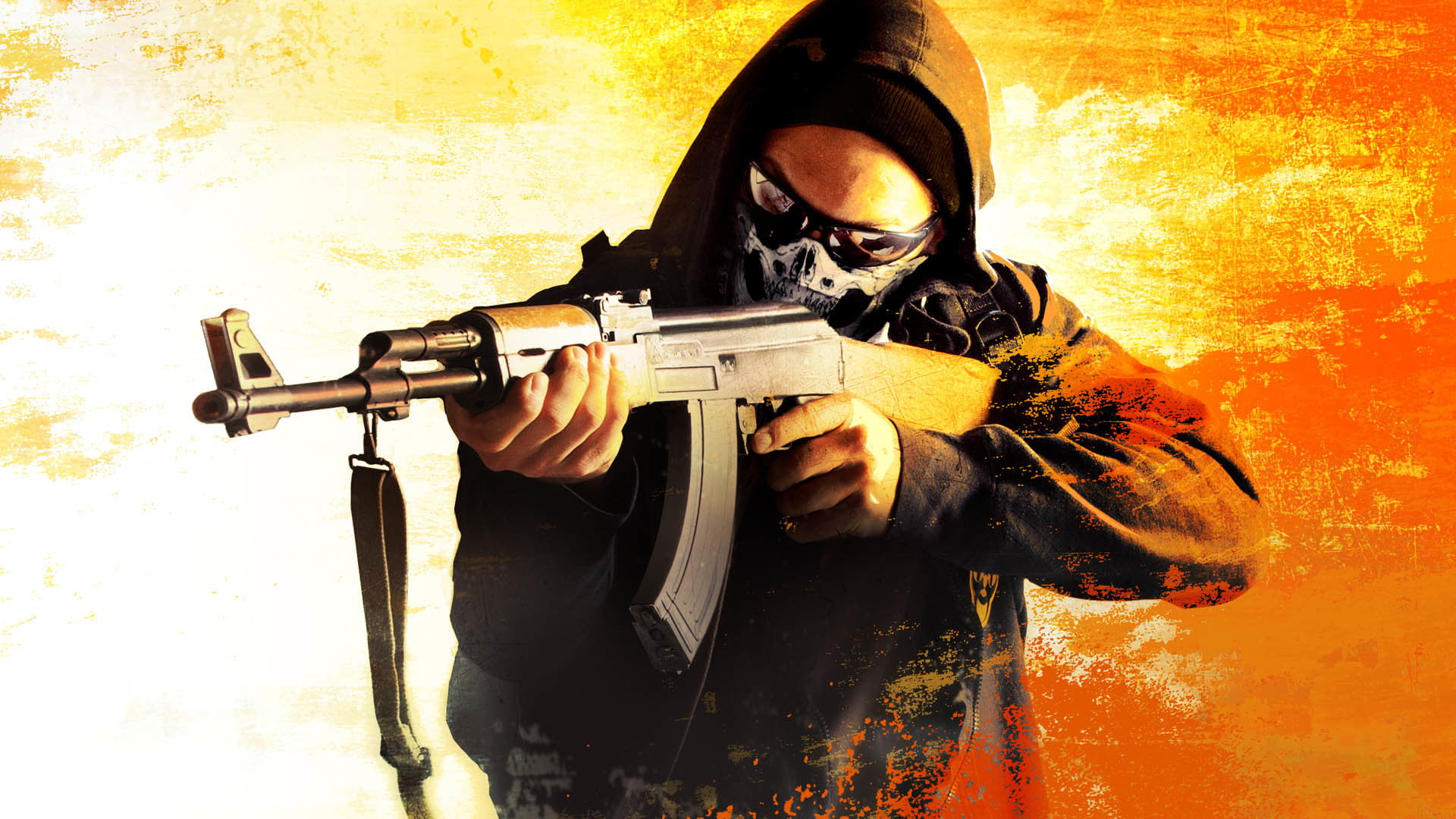 black Color, criminal, ak, Anarchist, police Force, armed Forces, gun, army, sniper, danger, weapon, sign, aggression, brown, holding, protection, protective workwear, HD Wallpaper