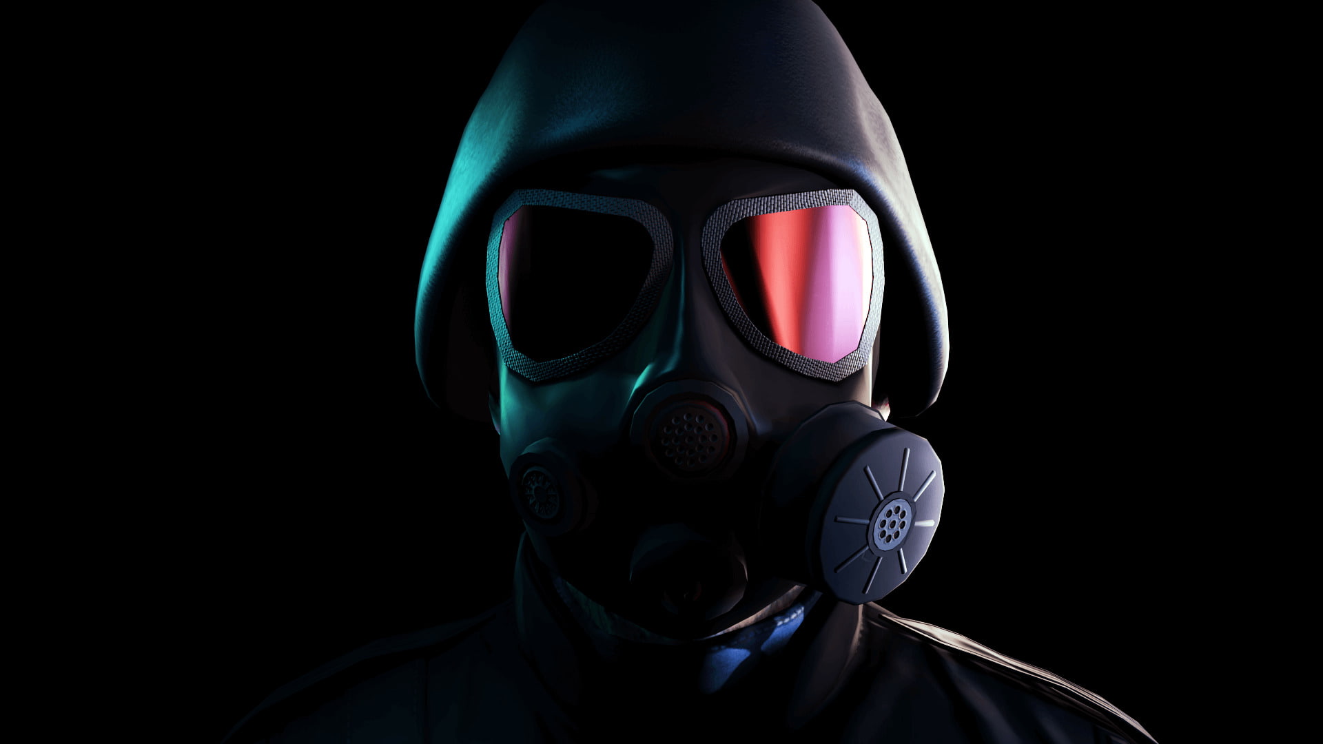 1080P, Video Game, Gas Mask, Hunt Down The Freeman, HD Wallpaper