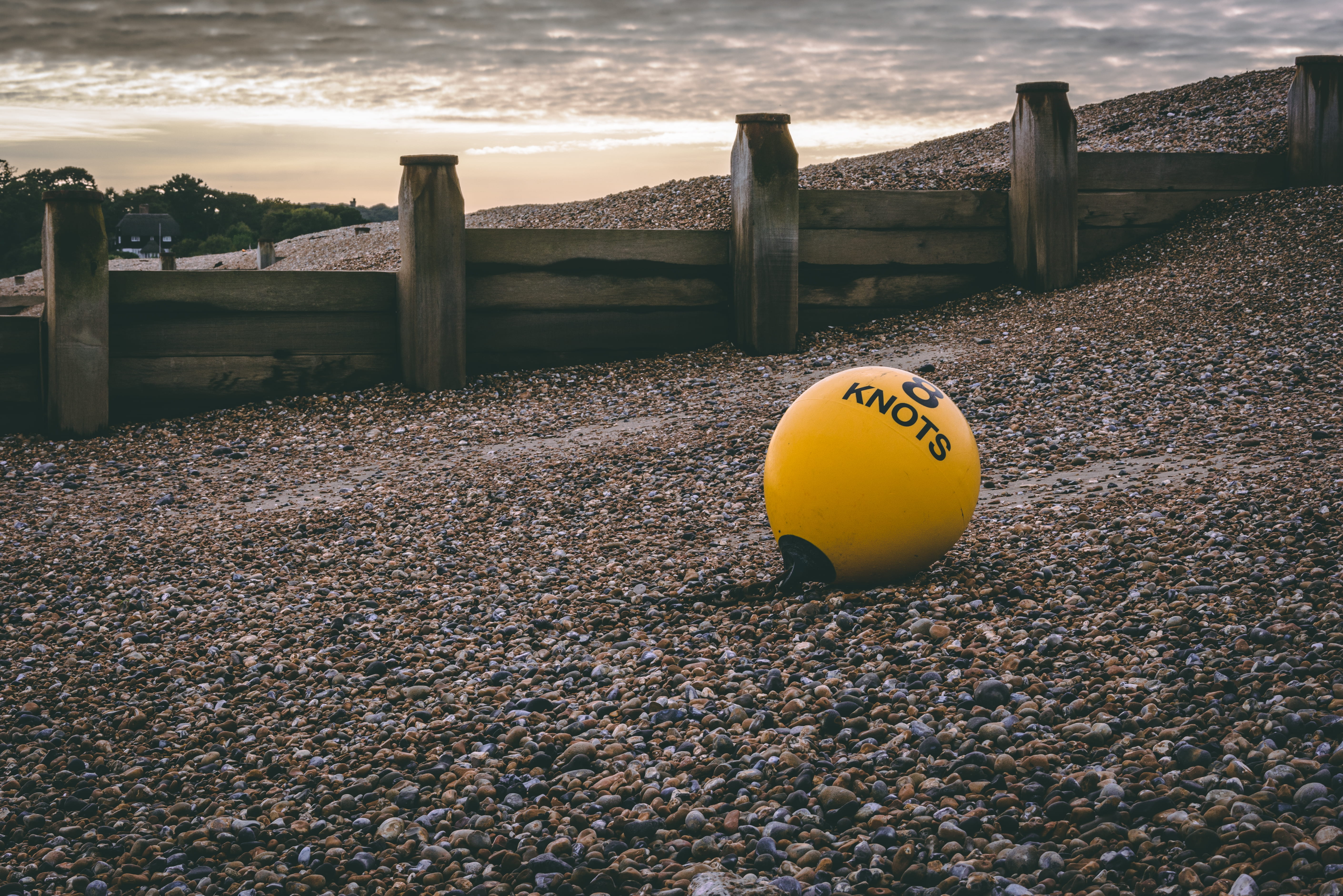 buoy, cloud - sky, nature, close-up, railing, seashore, number, pebble, architecture, orange color, no people, sunset, water, sunlight, outdoors, sky, sport, HD Wallpaper