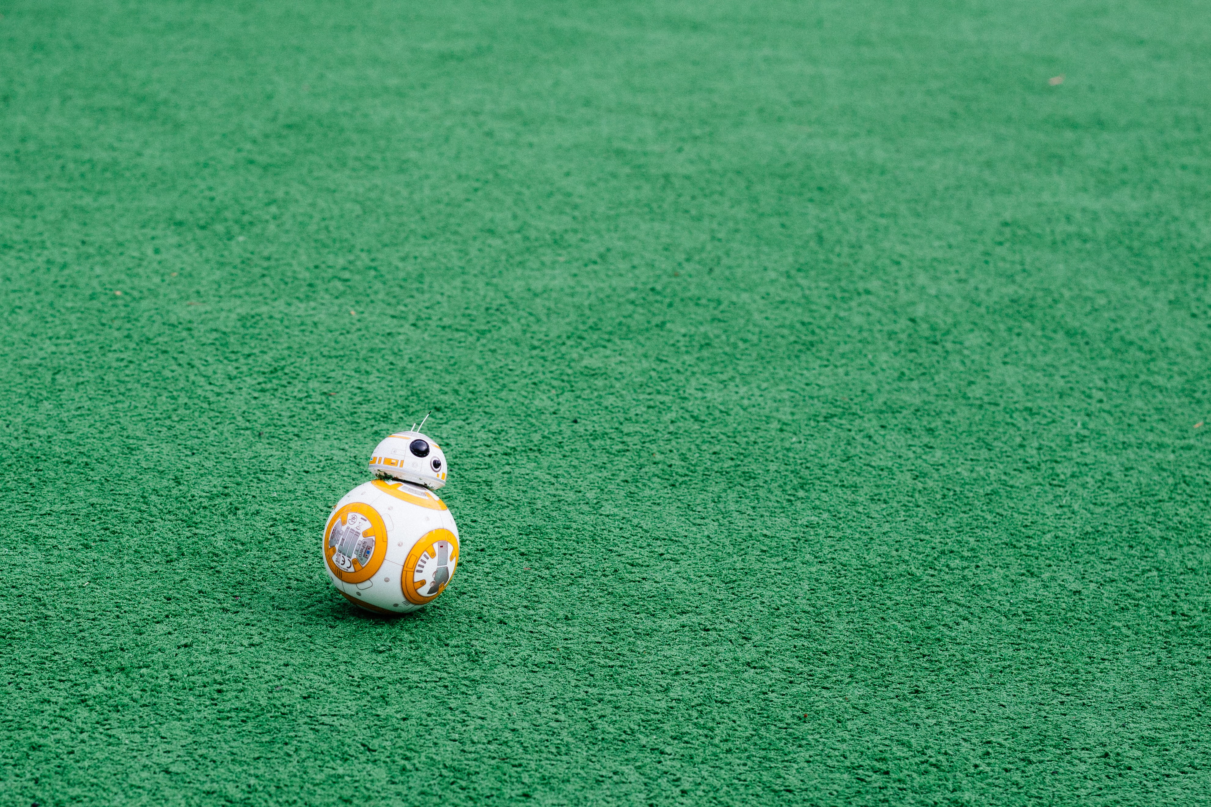 action, nature, high angle view, no People, bb, football - Ball, day, 4K, soccer, holiday, grass, field, celebration, plant, ball, art and craft, indoors, HD Wallpaper