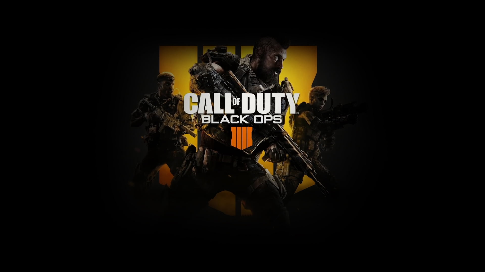 treyarch, standing, politics, yellow, message, people, real people, men, black background, ops, Black Ops 3 Spezialisten, Black ops 4, western script, blackout, HD Wallpaper