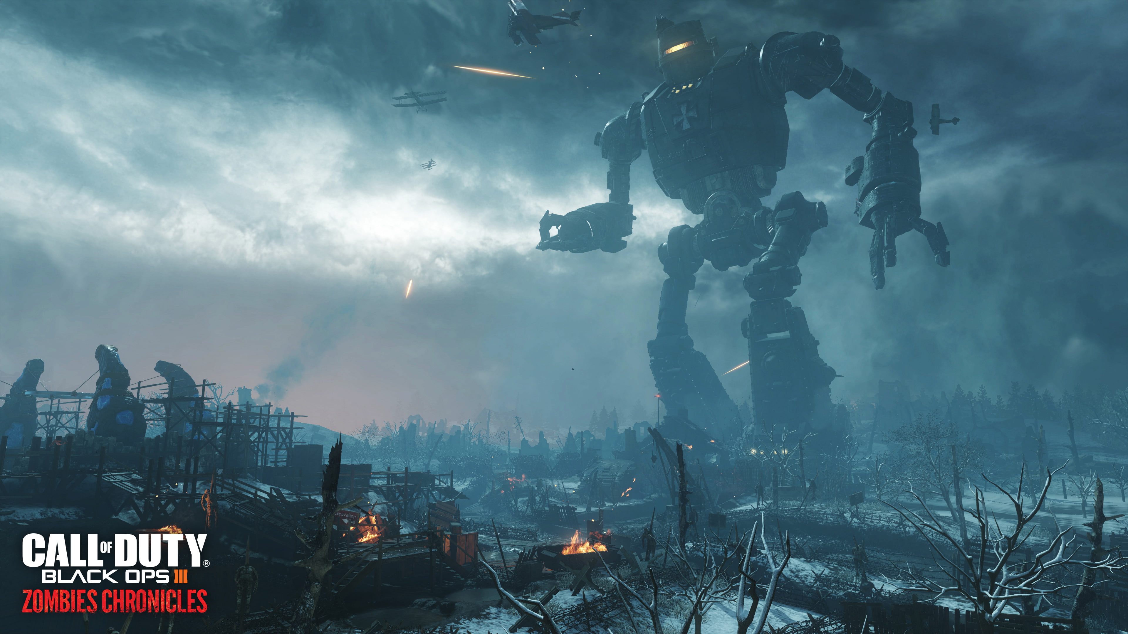 4K, Zombies Chronicles, 4K, Call of Duty: Black Ops III, HD Wallpaper