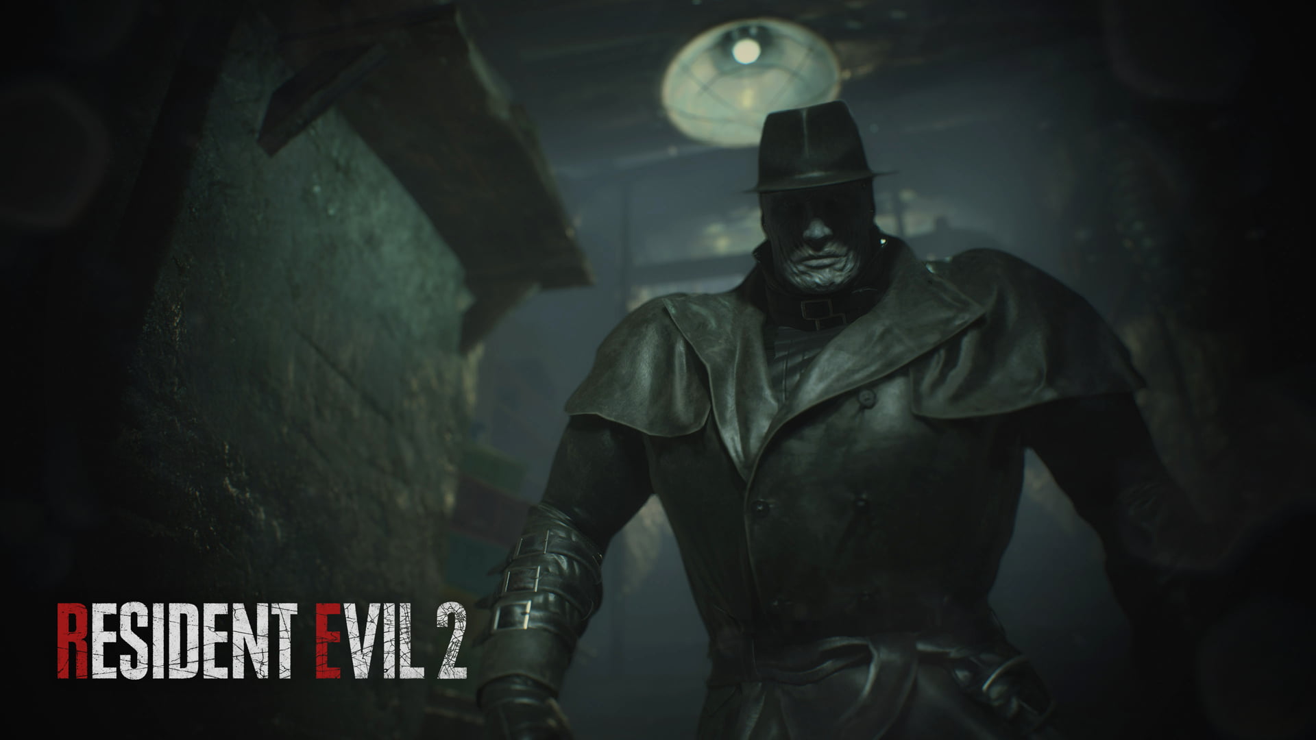 games art, Resident Evil 2, Tyrant, 1080P, video games, zombies, HD Wallpaper