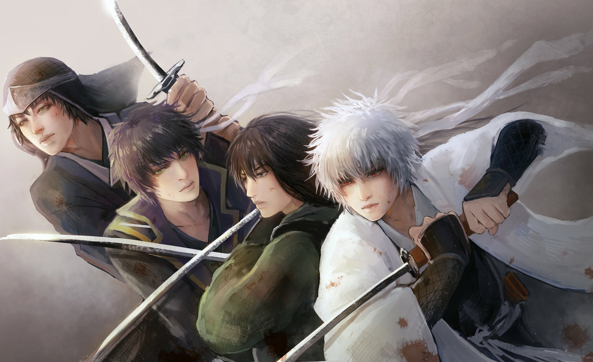 Gintama, males, real people, Sakamoto, leisure activity, lifestyles, girls, Sakata, 1080P, outdoors, Shiroyasha, group, Shinsuke, togetherness, men, Takasugi, HD Wallpaper