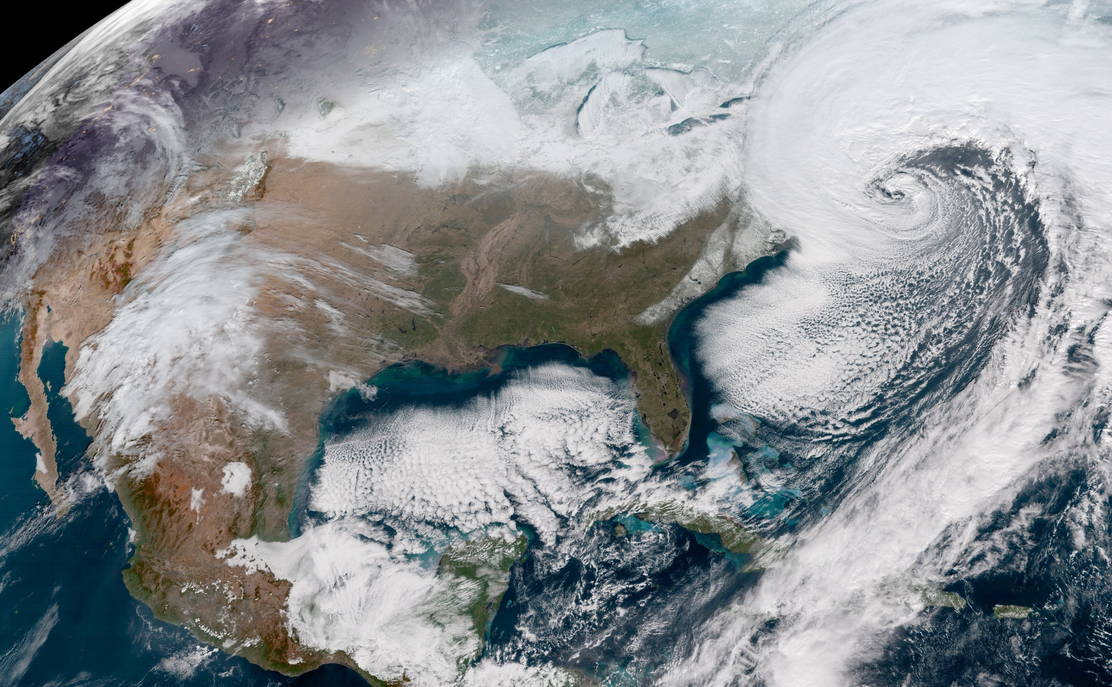 Storm, Nasa, Administration, day, Center, Water, no people, snow, sea, outdoors, National, Satellite, atmospheric, Geostationary, high angle view, Flight, HD Wallpaper