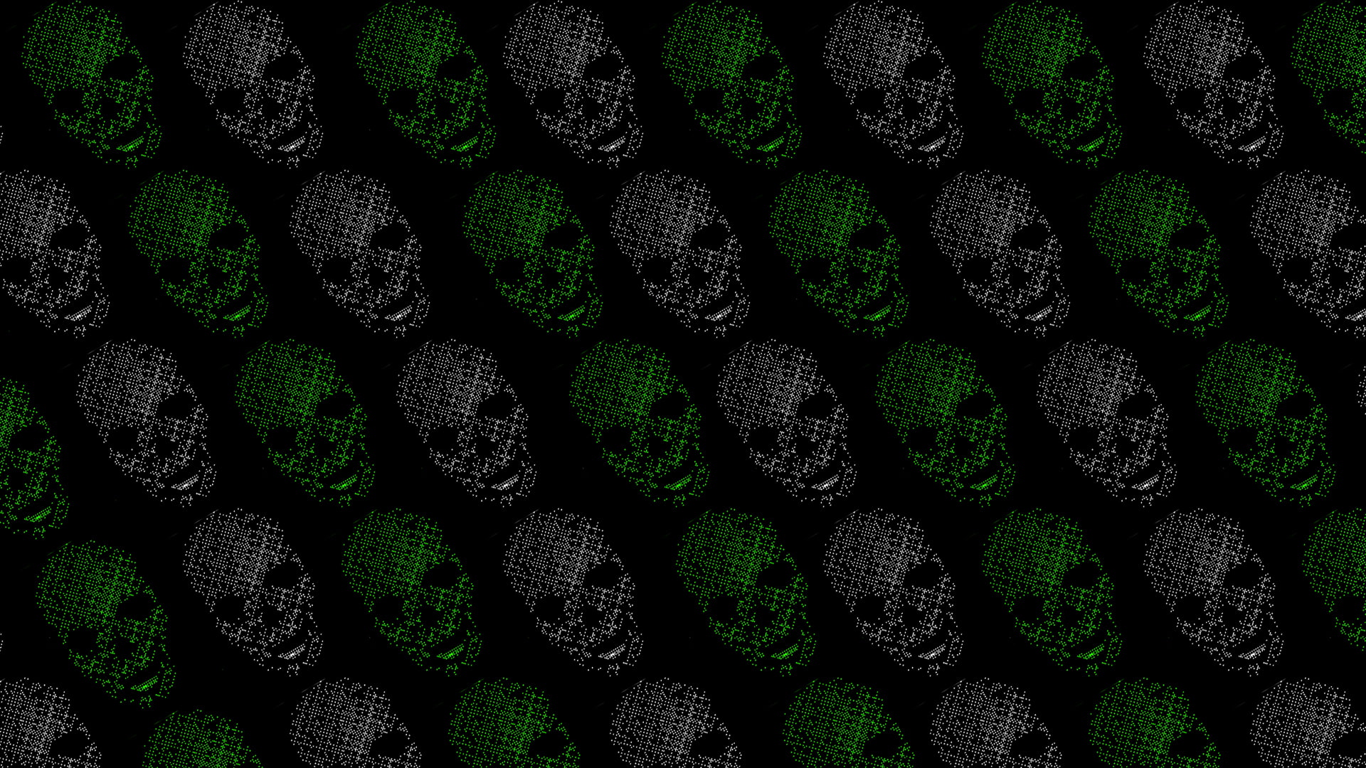 1080P, sport, design, pattern, abundance, still life, leisure games, high angle view, green, textured, skull, relaxation, indoors, Watch_Dogs 2, no people, HD Wallpaper