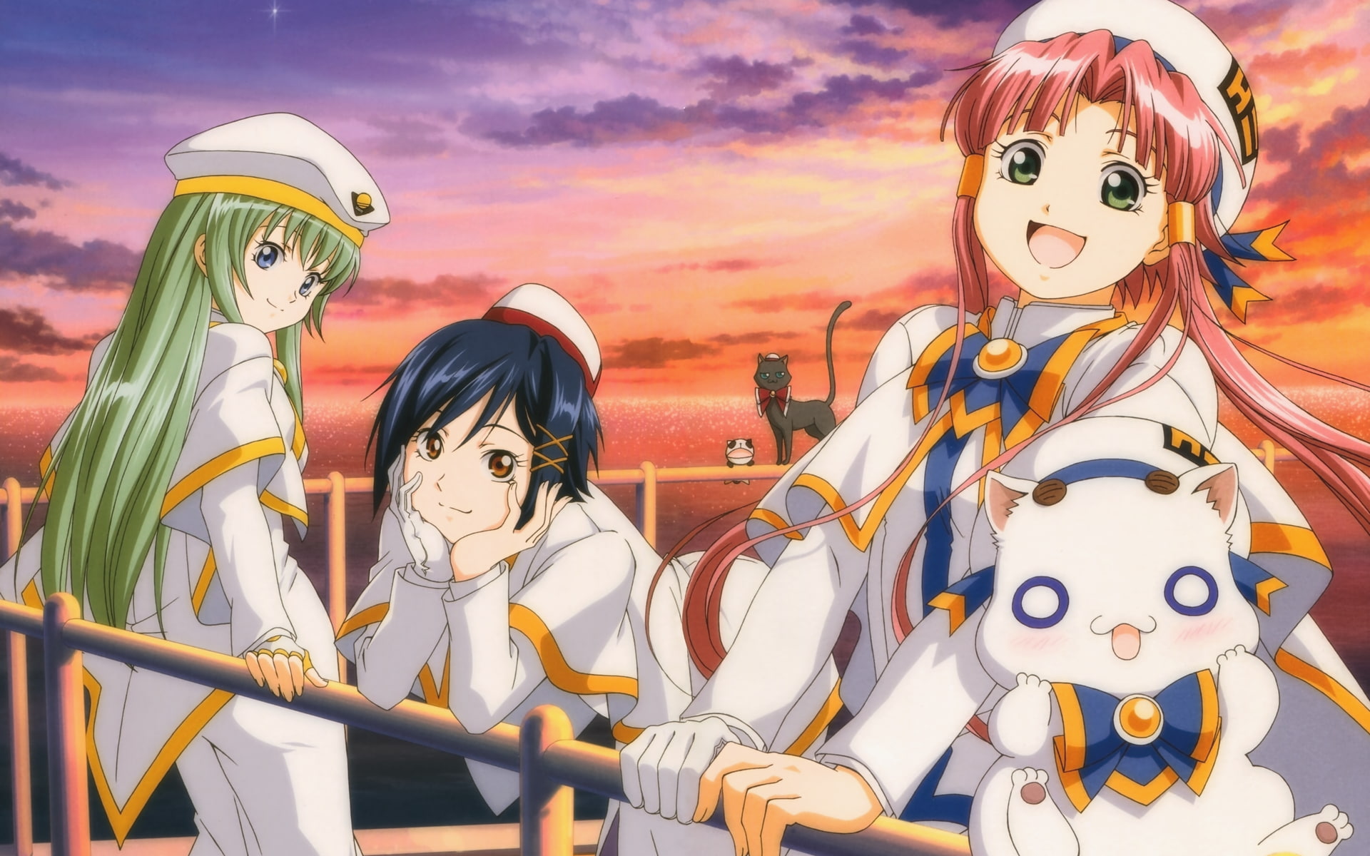 Aria, anime, anime girls, 1080P, HD Wallpaper