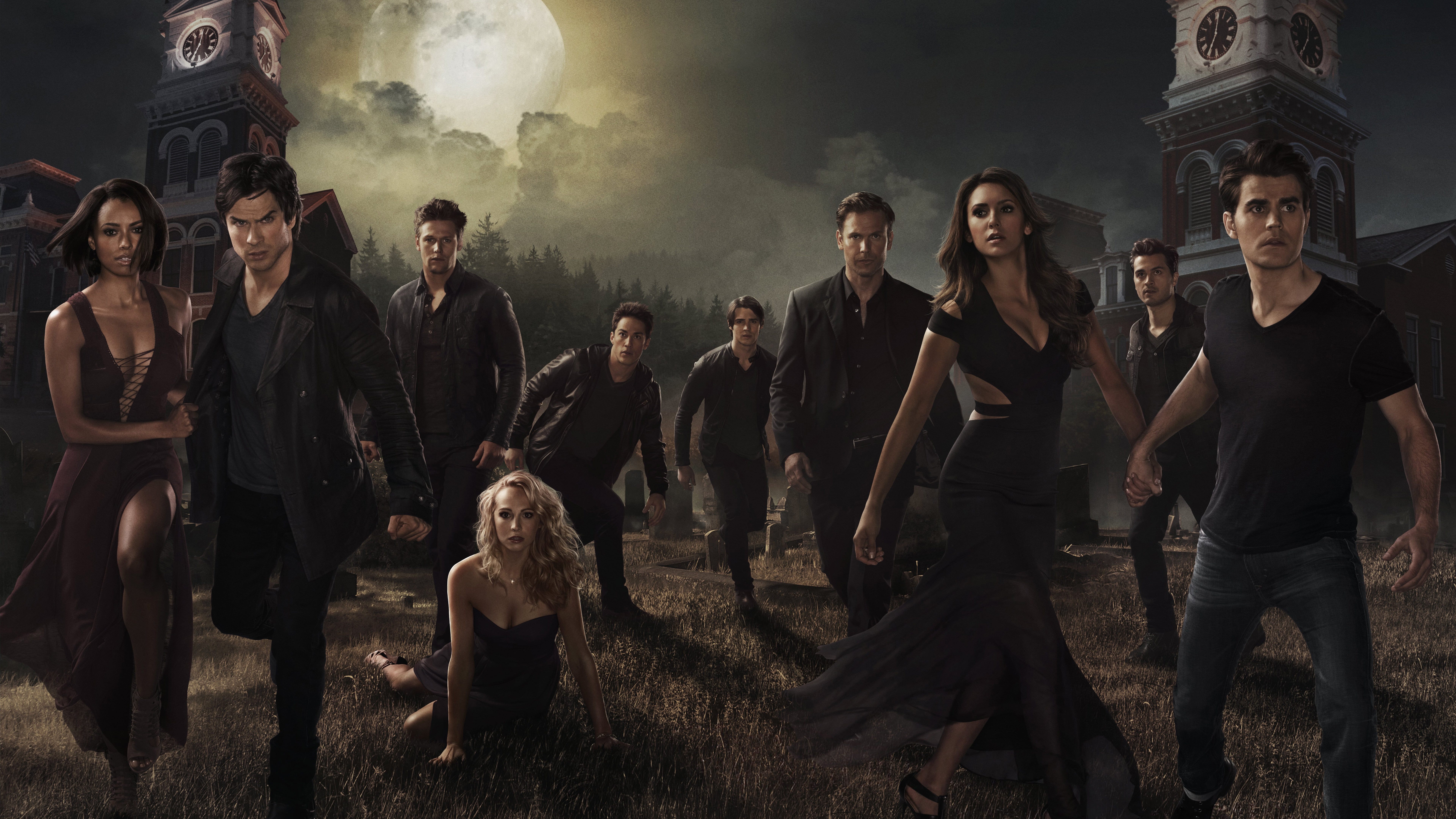 8K, 4K, The Vampire Diaries, 8K, HD Wallpaper