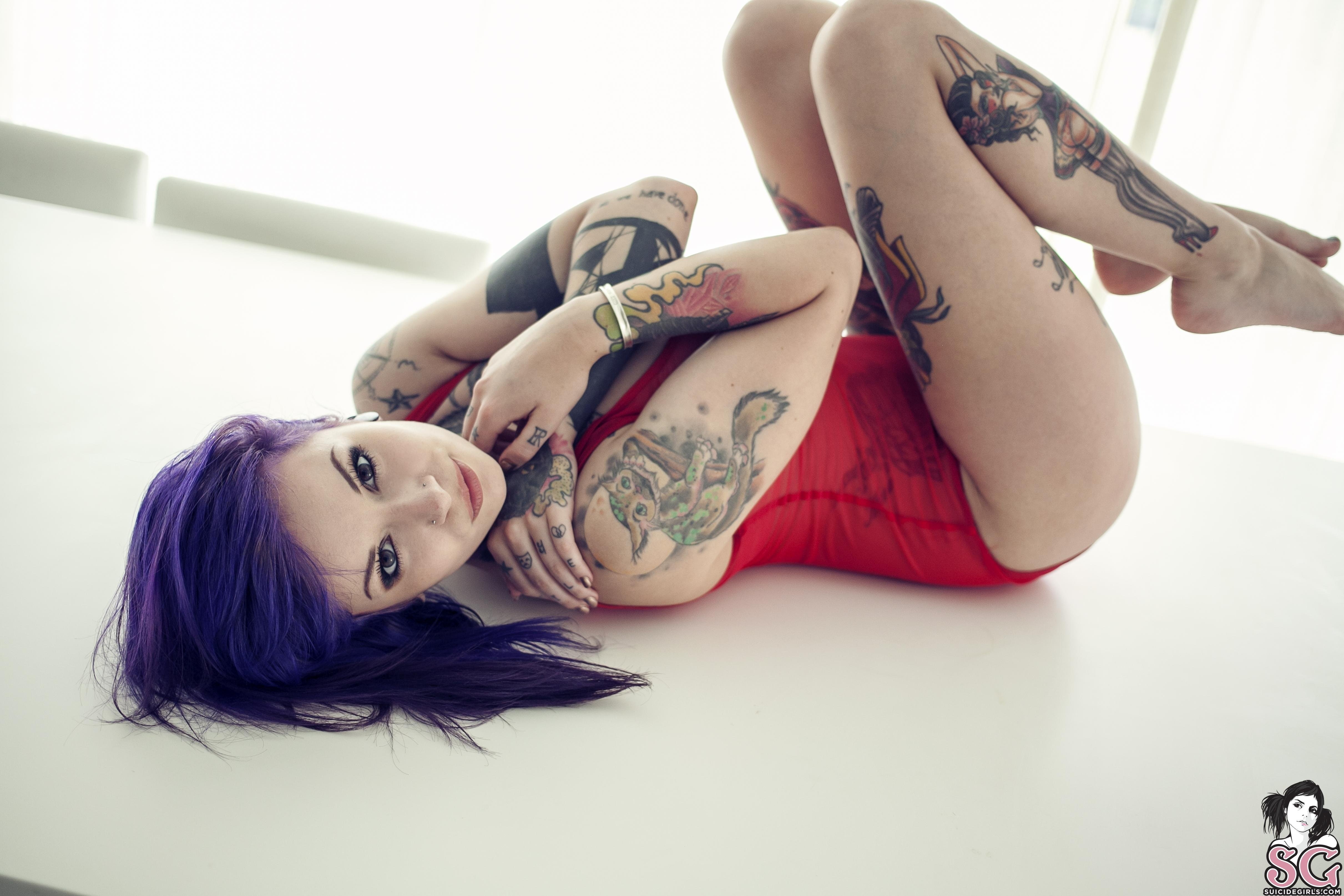 women, babe, 4K, girl, woman, sexy, tattoo, adult, female, beautiful, model, HD Wallpaper