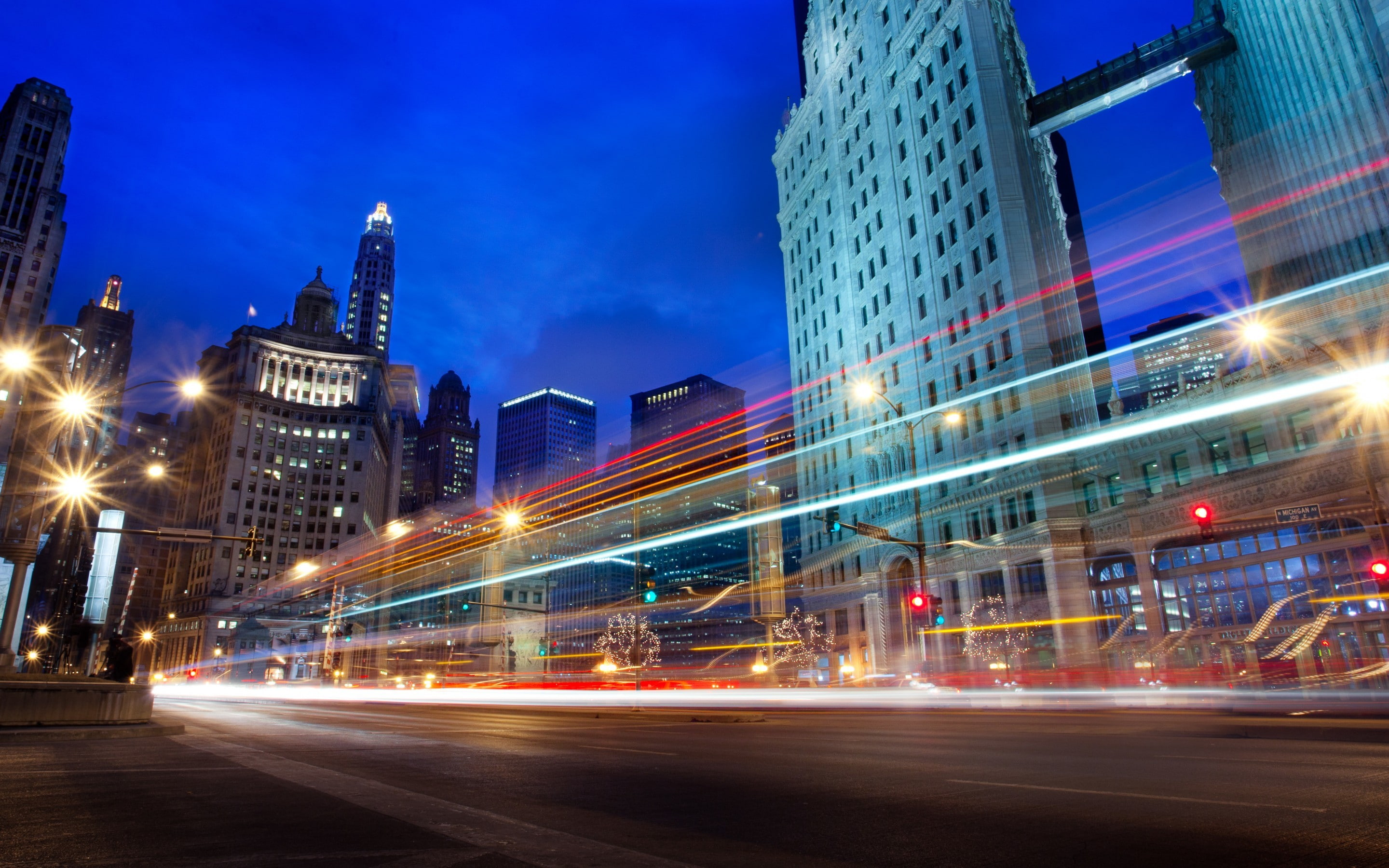 Illinois, Chicago, 2K, USA, city, HD Wallpaper