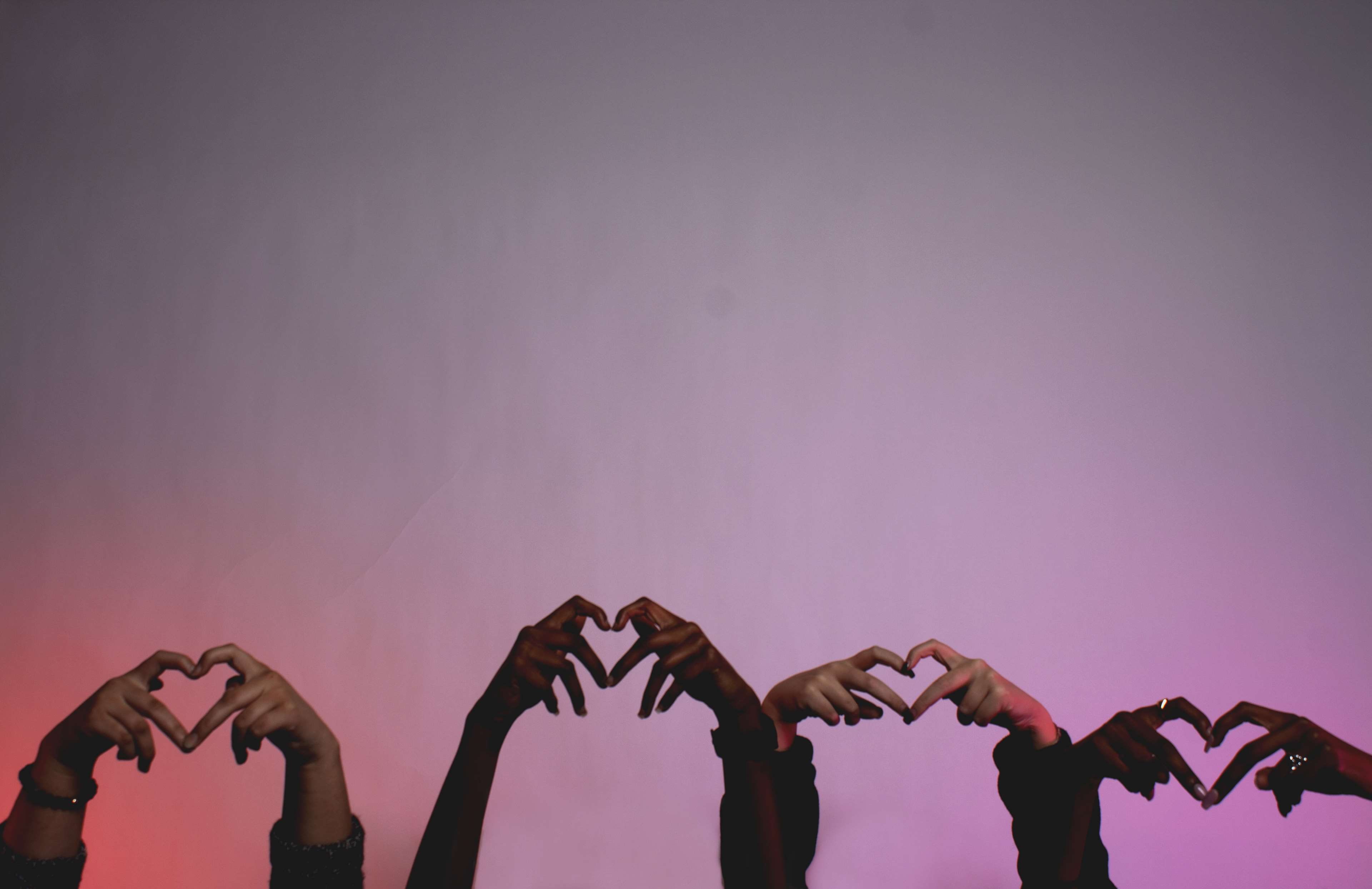 crowd, body part, group of people, human hand, diverse, heart, female, hand, arts culture and entertainment, leisure activity, valentines, human arm, enjoyment, HD Wallpaper