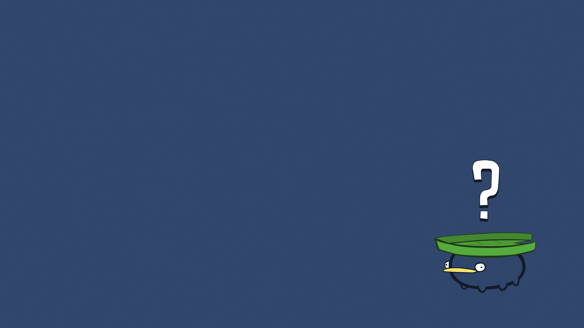 blue background, green color, no people, bathroom, lighting equipment, communication, copy space, questions, architecture, Pokémon, blue, Lotad, technology, HD Wallpaper
