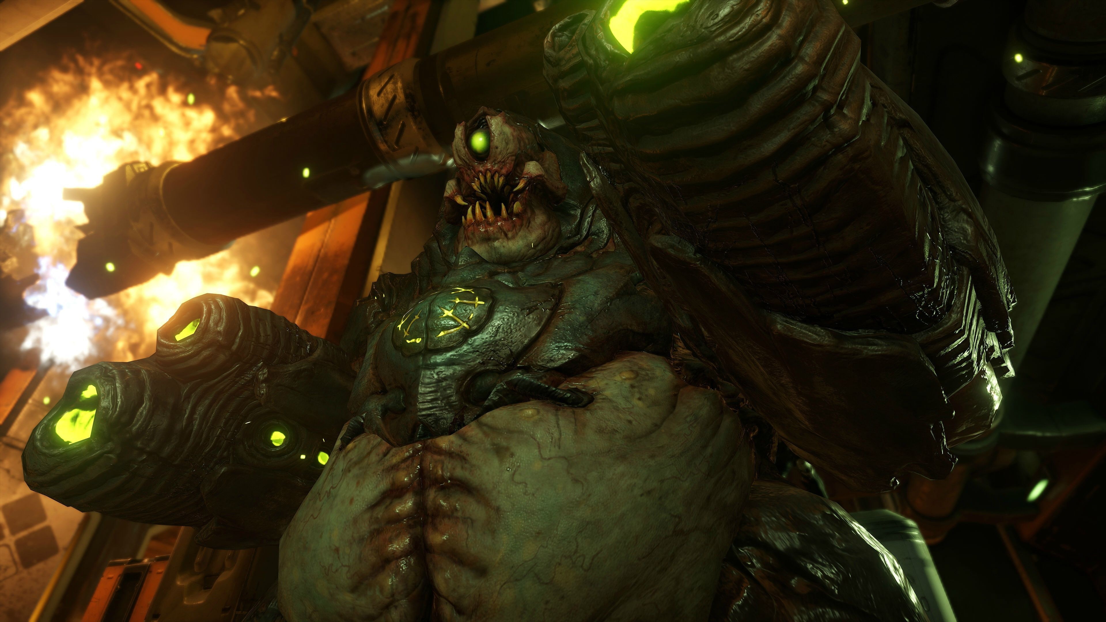 Doom (game), first-person shooter, shooter, video games, Doom 4, 4K, Id Software, HD Wallpaper