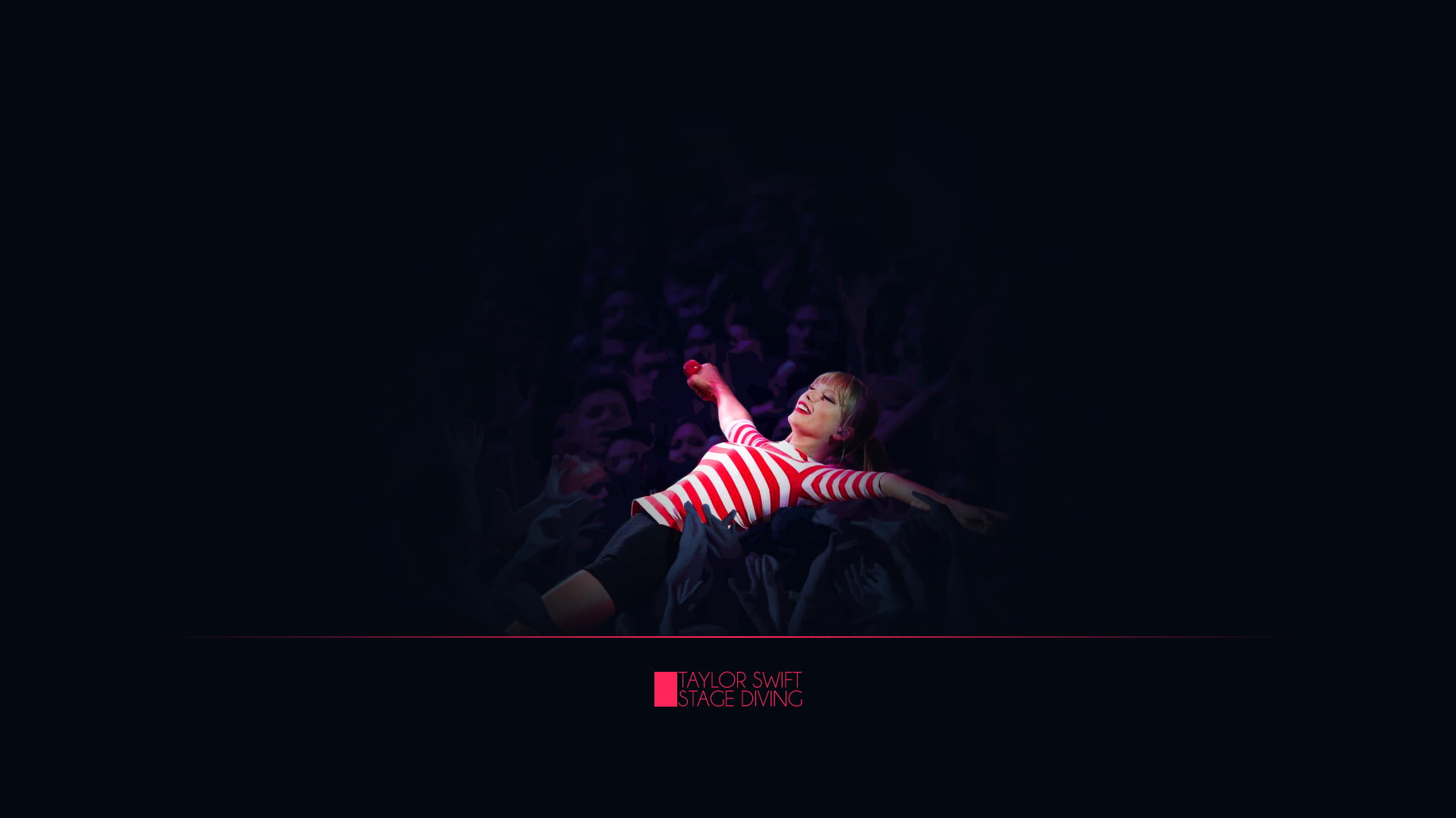 copy space, woman, illuminated, indoors, dark, flag, males, pink, illustration, lifestyles, women, sitting, seat, Taylor Swift, looking, arts culture and entertainment, HD Wallpaper