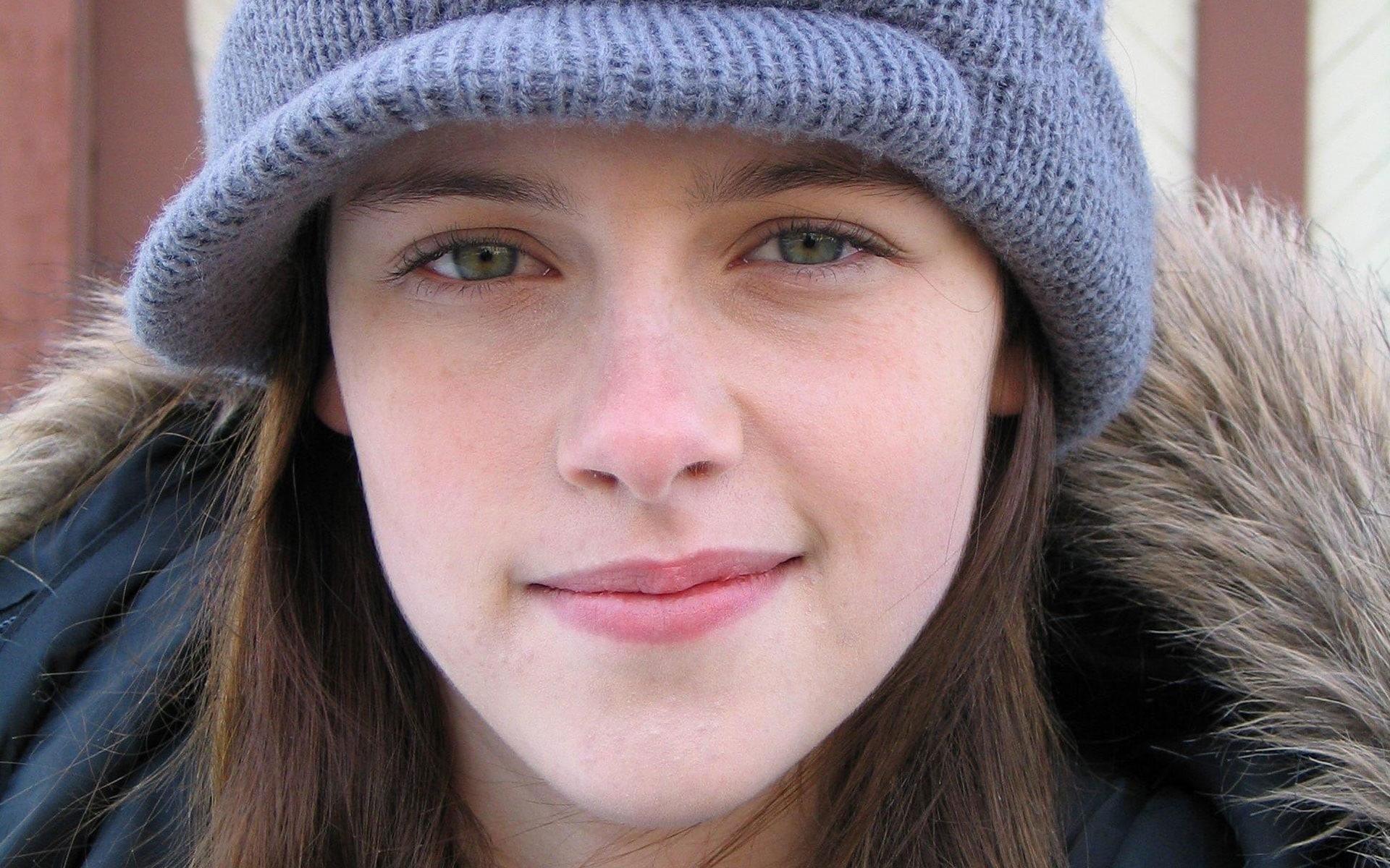 women, 1080P, celebrity, Kristen Stewart, face, HD Wallpaper