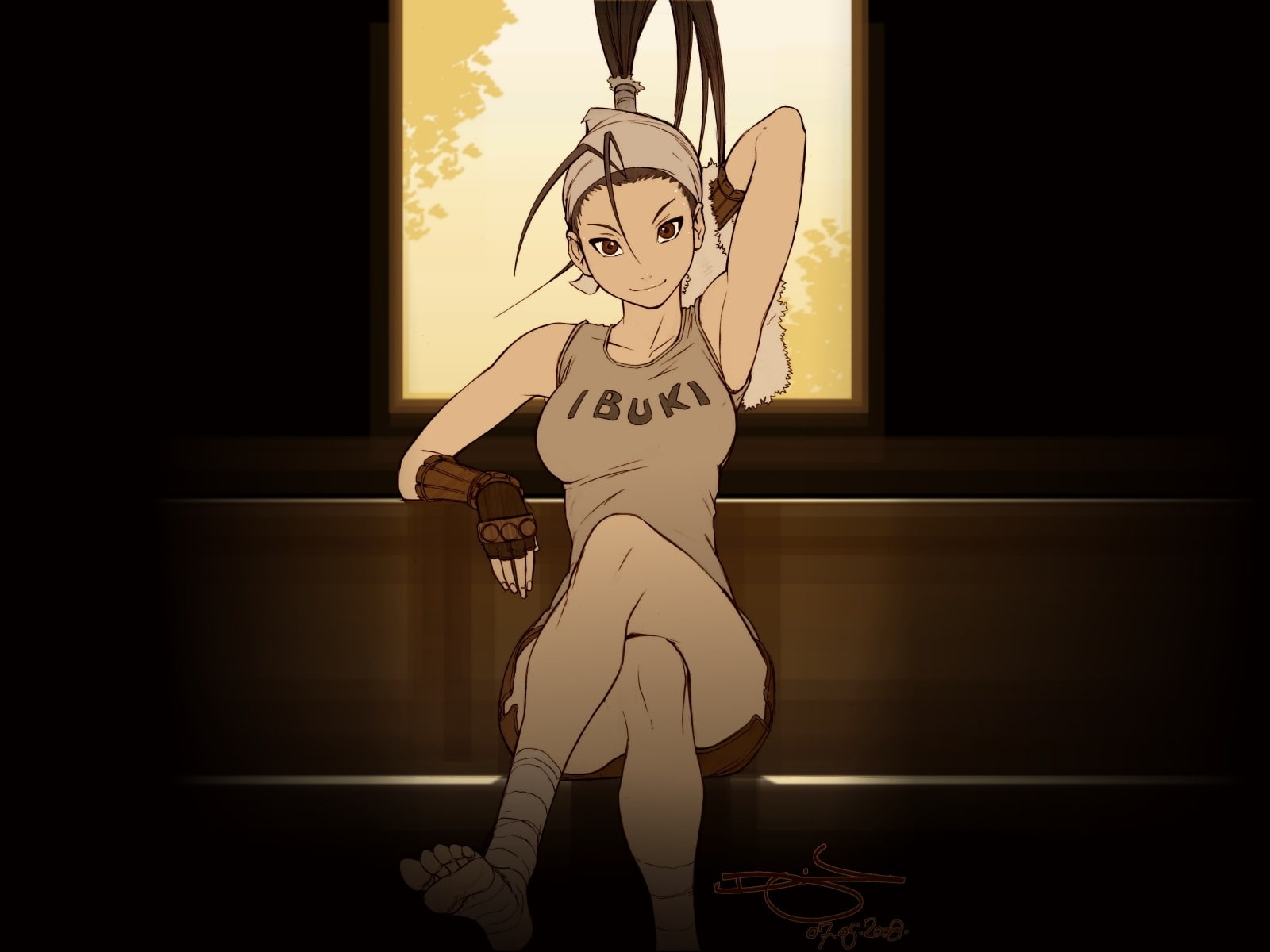 video, fighter, games, ibuki, hd, street, 720P, art, street fighter, x, HD Wallpaper