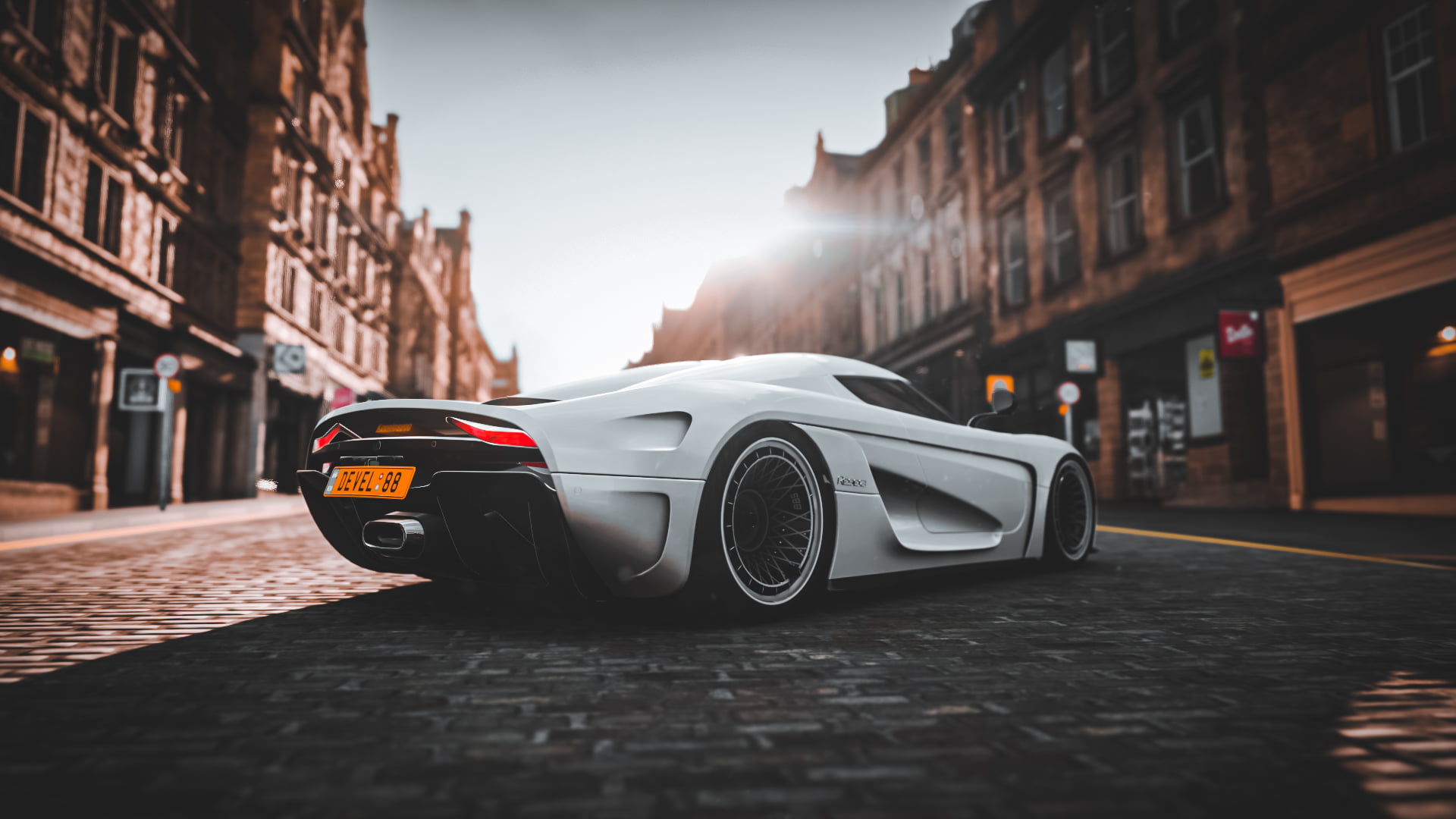 Koenigsegg Regera, Forza Horizon 4, video games, vehicle, car, 1080P, Koenigsegg, BBS, HD Wallpaper