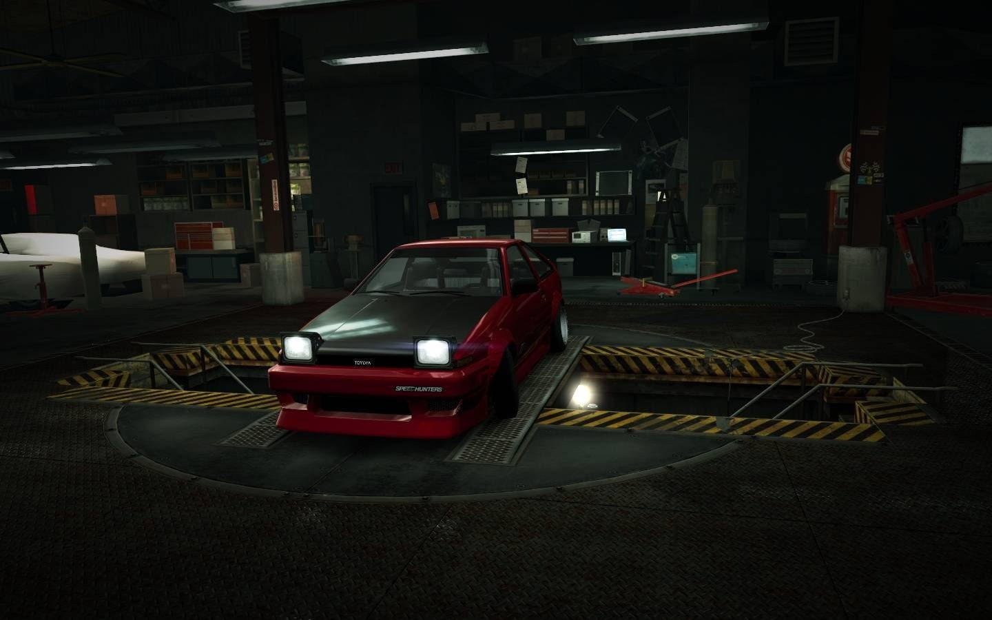 cars, toyota, ae86, world, speed, corolla, 720P, garage, nfs, HD Wallpaper