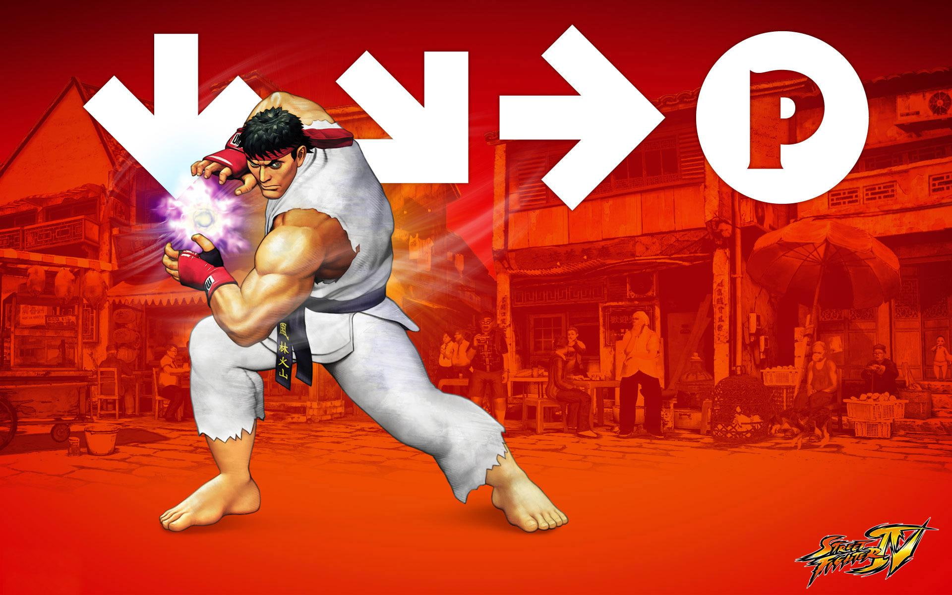 1920x1200, iv, games, street fighter iv, ryu, street, street fighter, ken, 1080P, fighter, HD Wallpaper