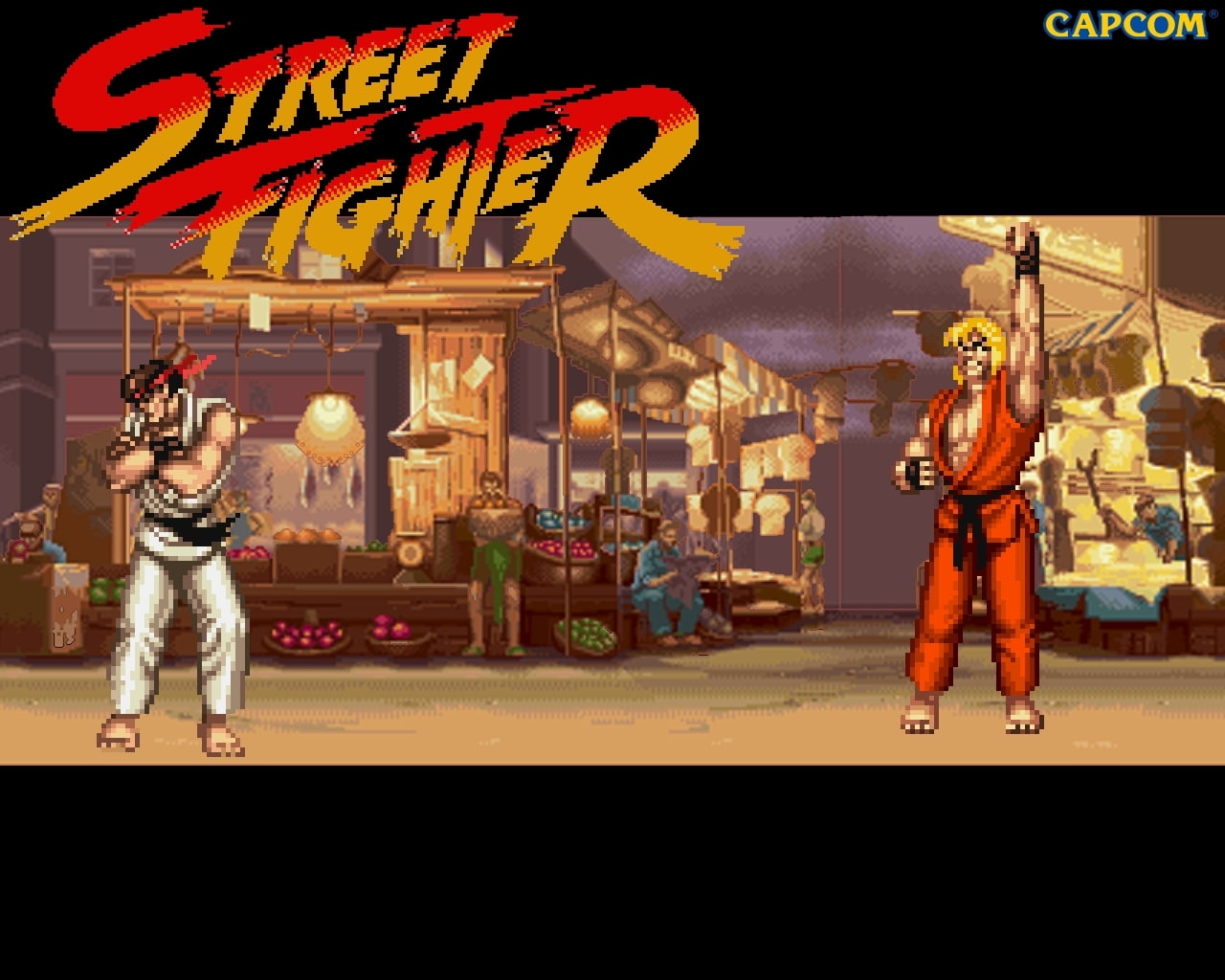 capcom, 720P, video, fighter, masters, art, street fighter, Ryu, hd, games, ken, x, street, HD Wallpaper