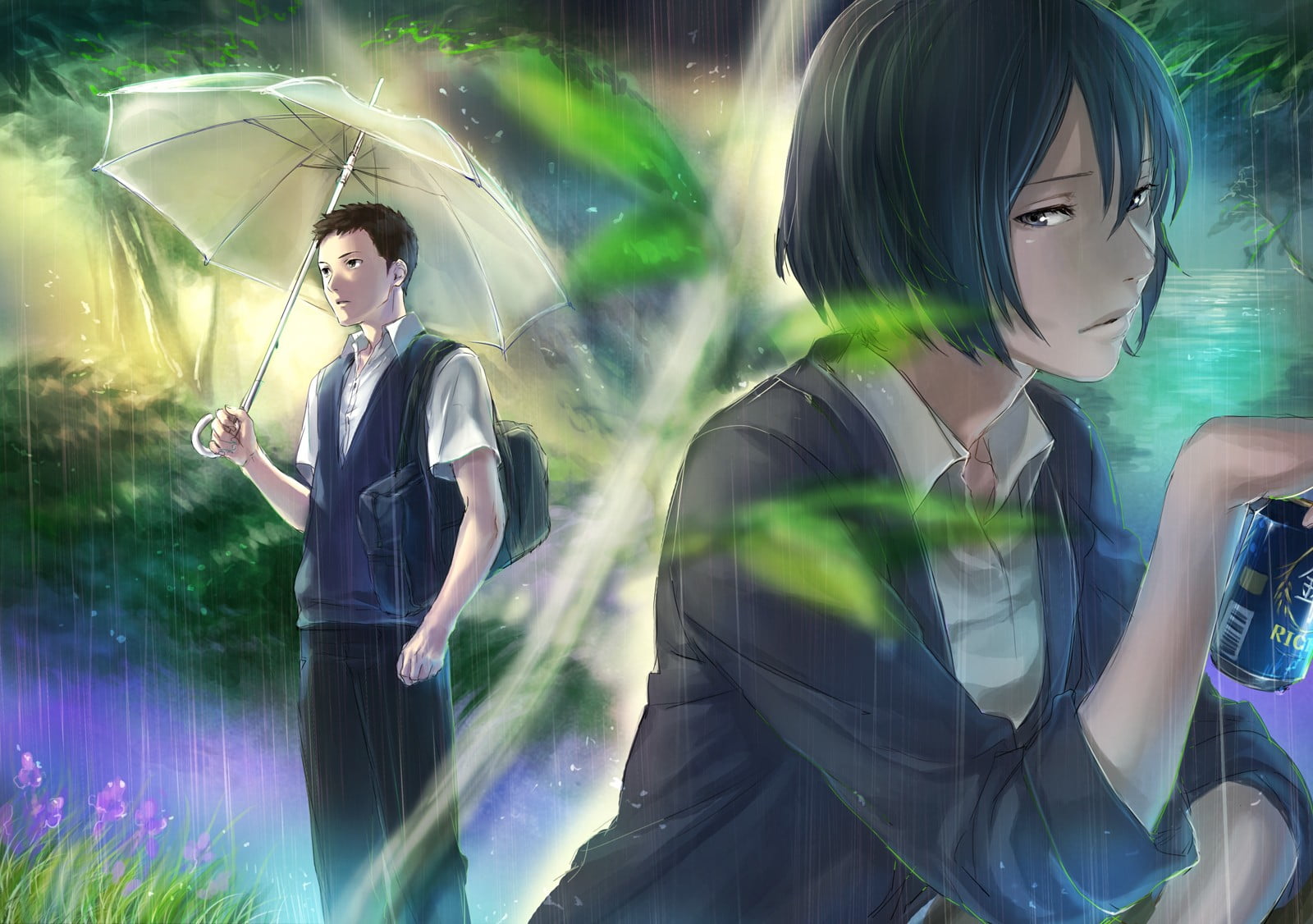 young adult, adult, Yukino Yukari, beautiful woman, young women, leisure activity, Akizuki Takao, Makoto Shinkai , three quarter length, digital, people, HD Wallpaper