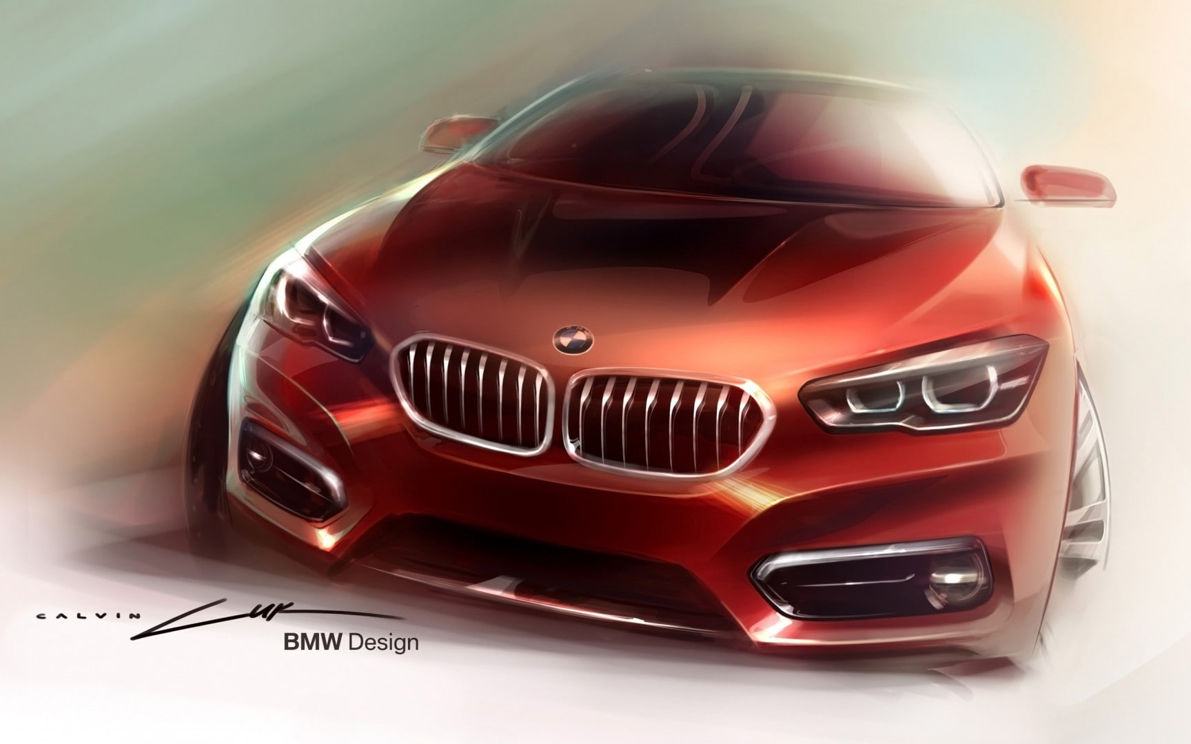 2015, car, bmw, 720P, concept, hd, series, HD Wallpaper