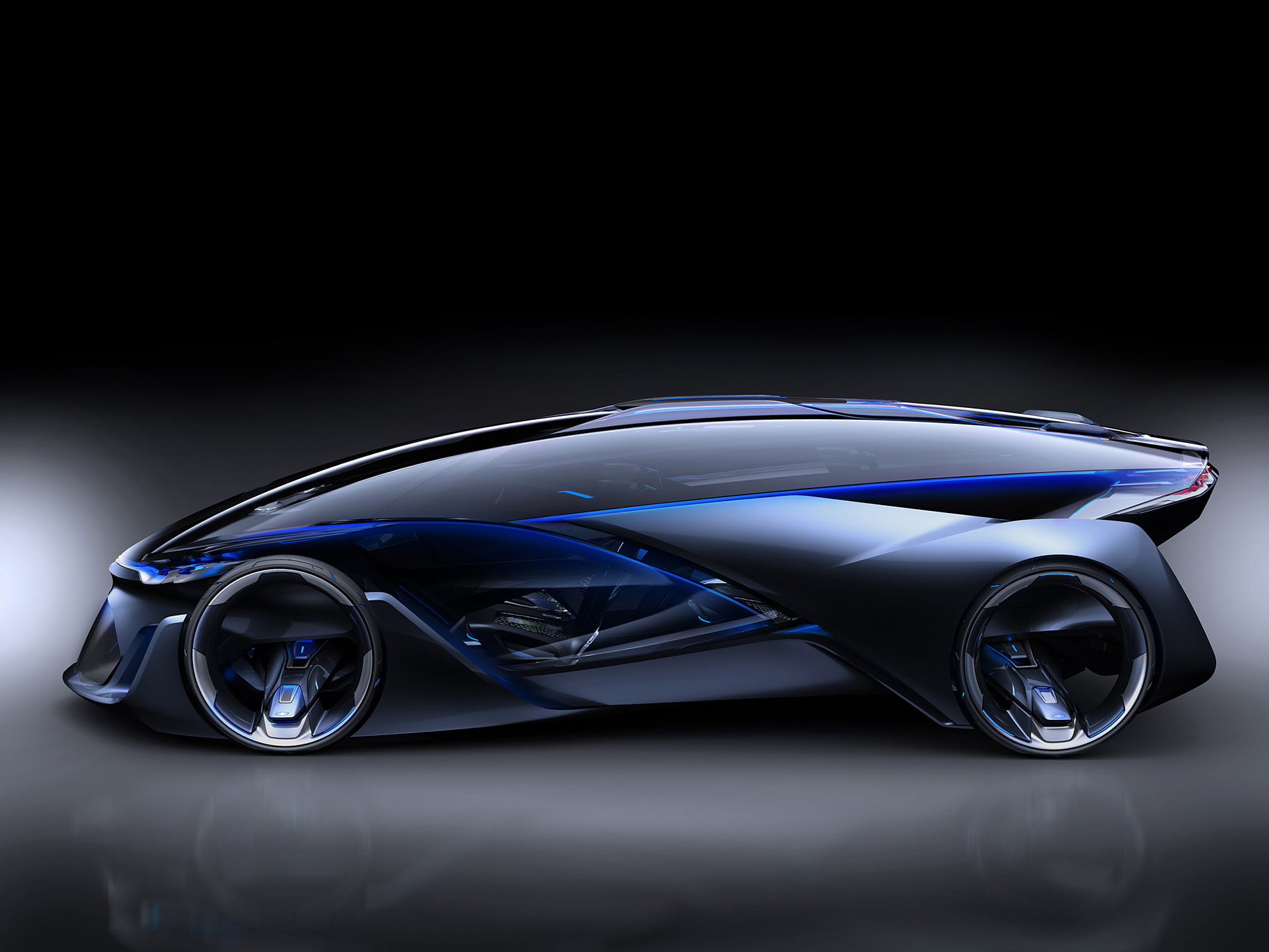 concept car, concept, car, chevrolet fnr, 2015, view, chevrolet, cool, fnr, side view, 1080P, side, HD Wallpaper