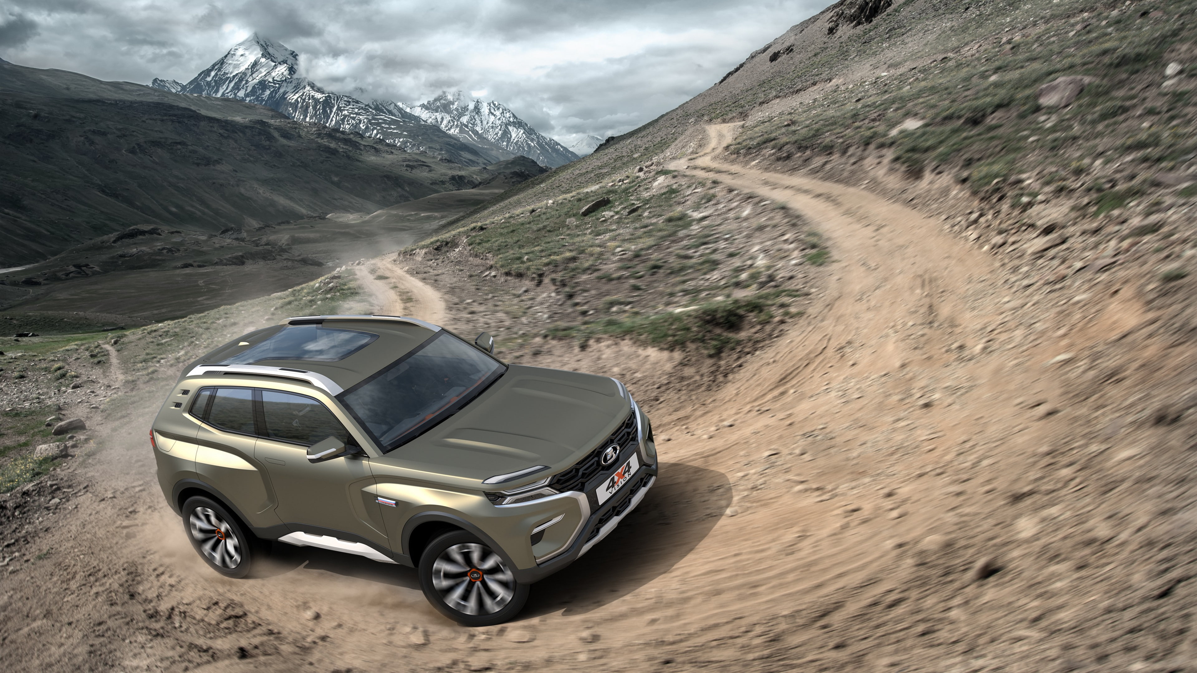 4K, 2020 Cars, 4K, Lada 4x4 Vision, SUV, HD Wallpaper